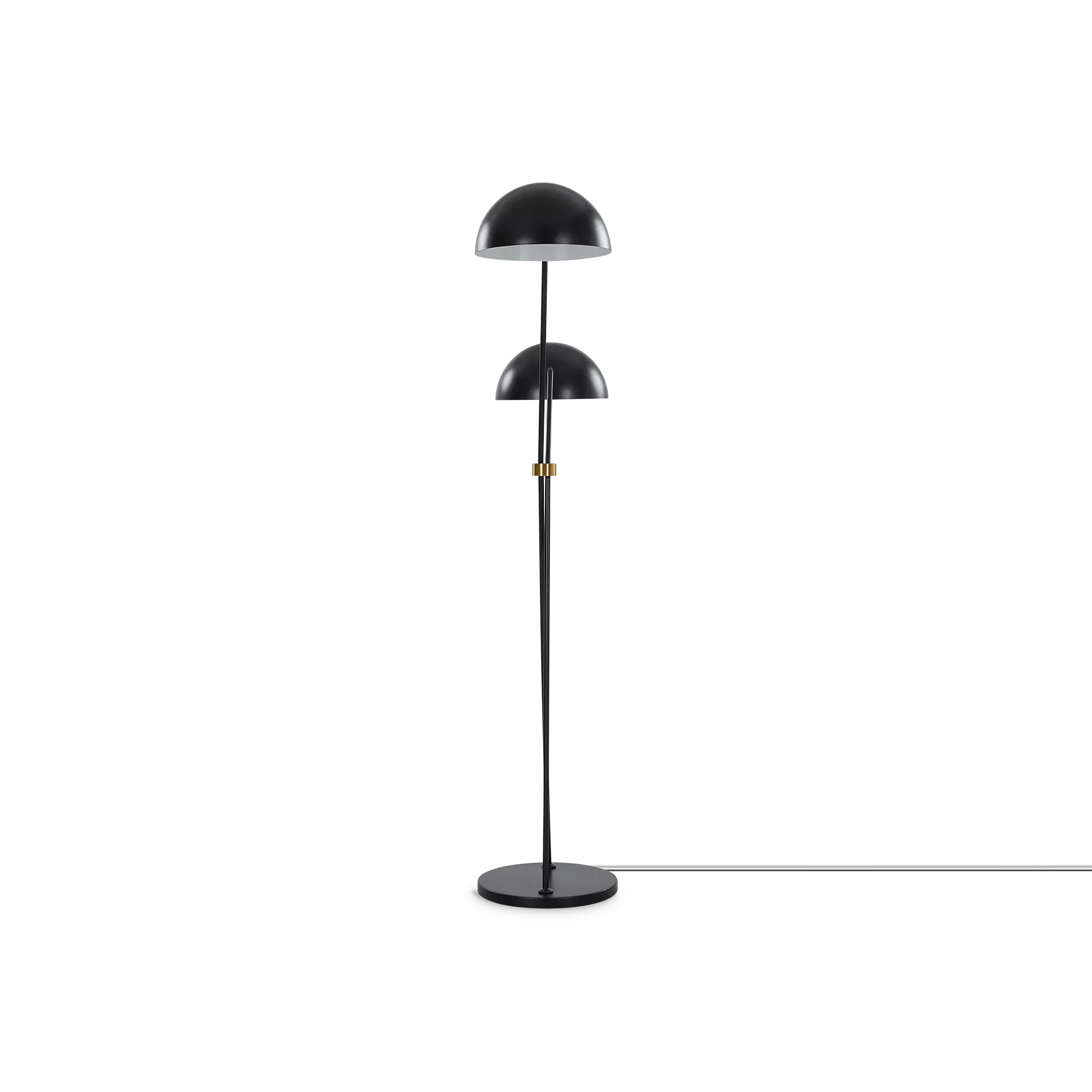 Faven - Iron and Brass Floor Lamp