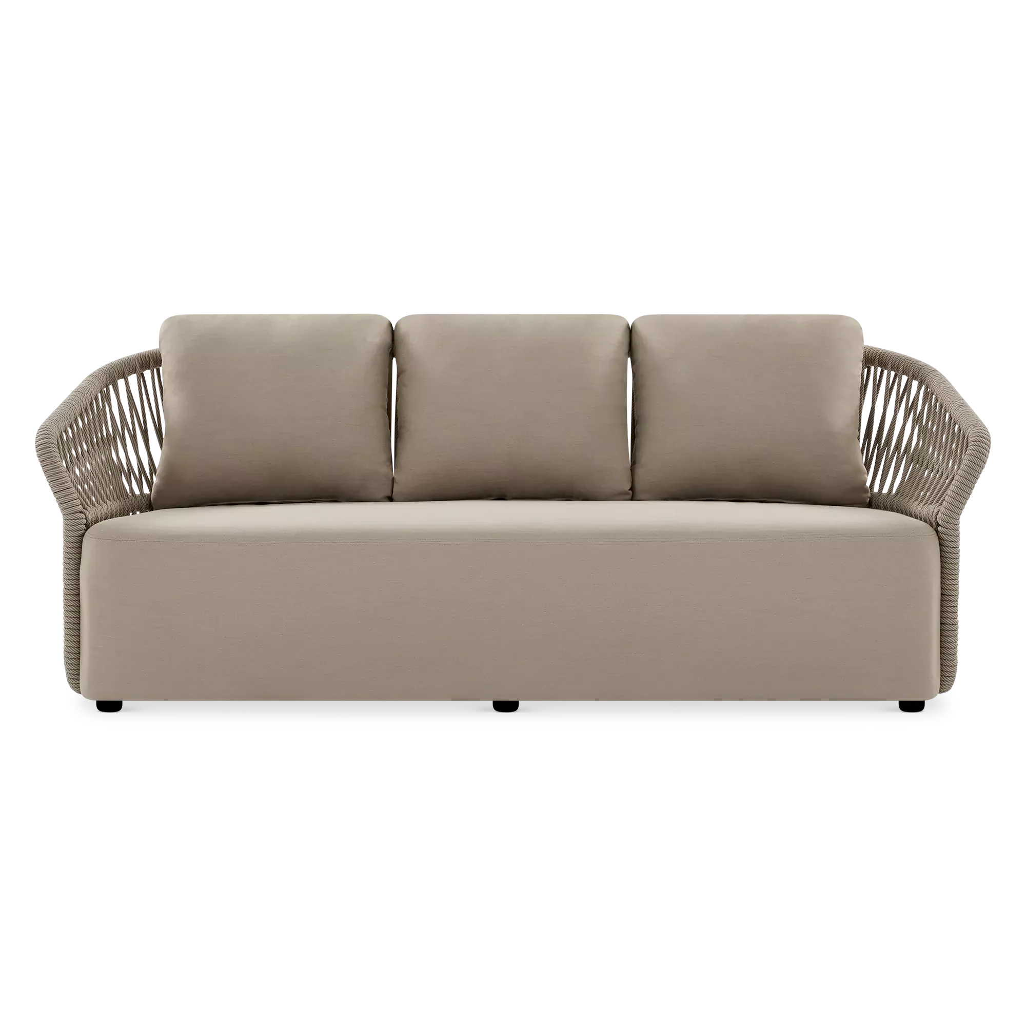 Four Seasons - Outdoor 3-Seater Sofa in Rope - Image 2