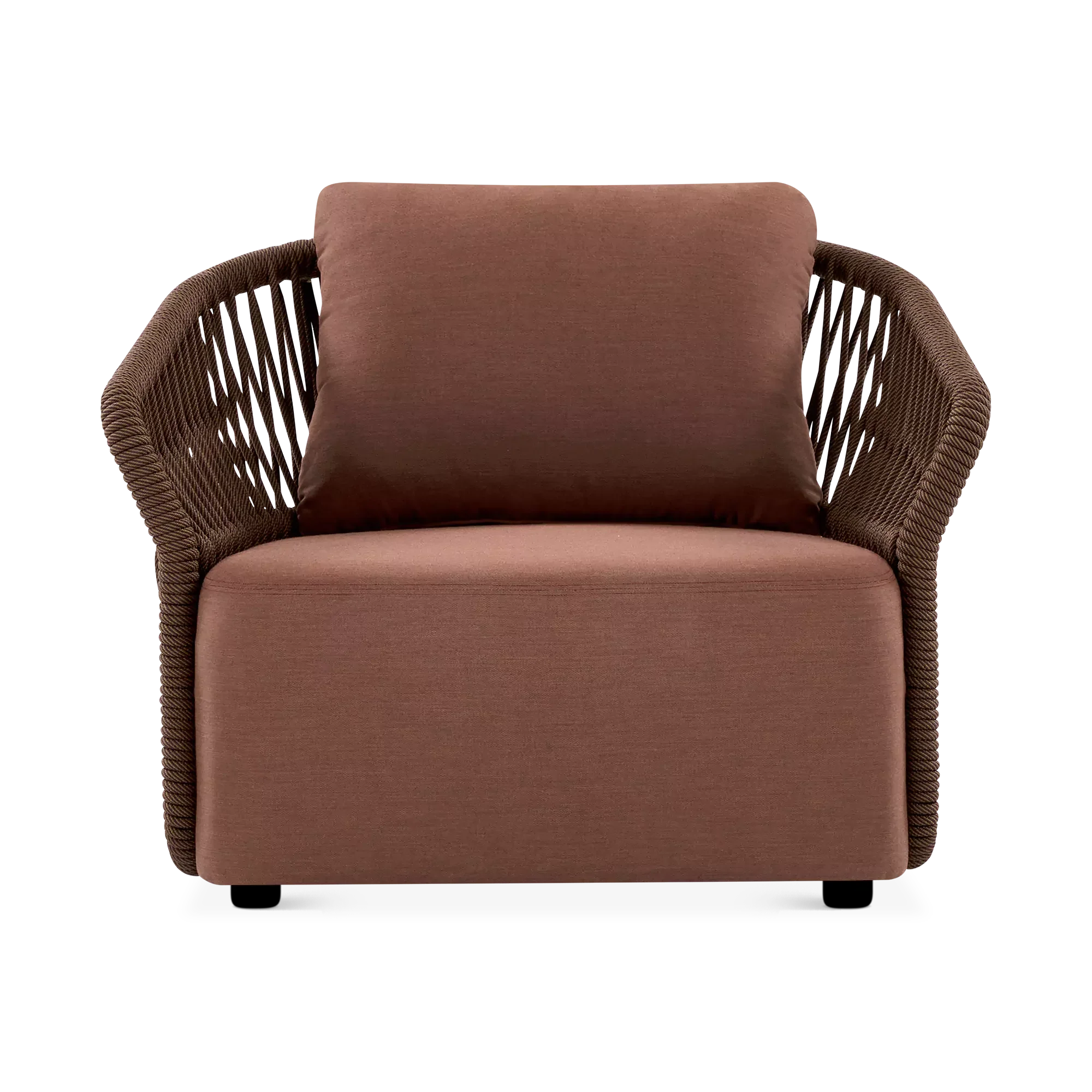 Four Seasons - Outdoor Lounge Chair in Rope