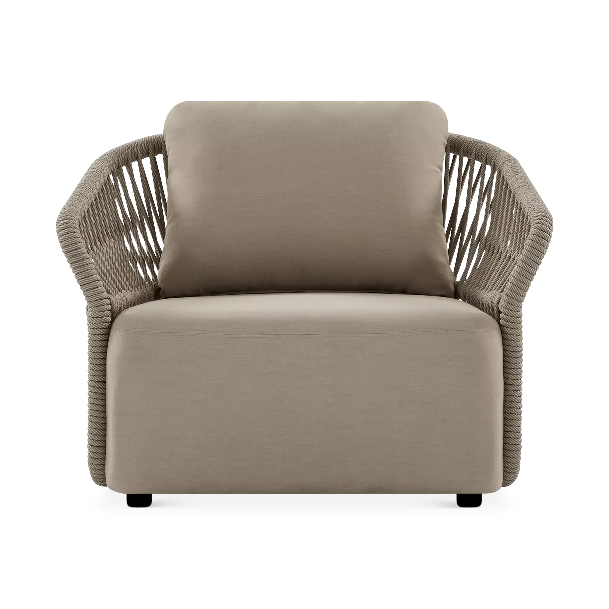 Four Seasons - Outdoor Lounge Chair in Rope - Image 2