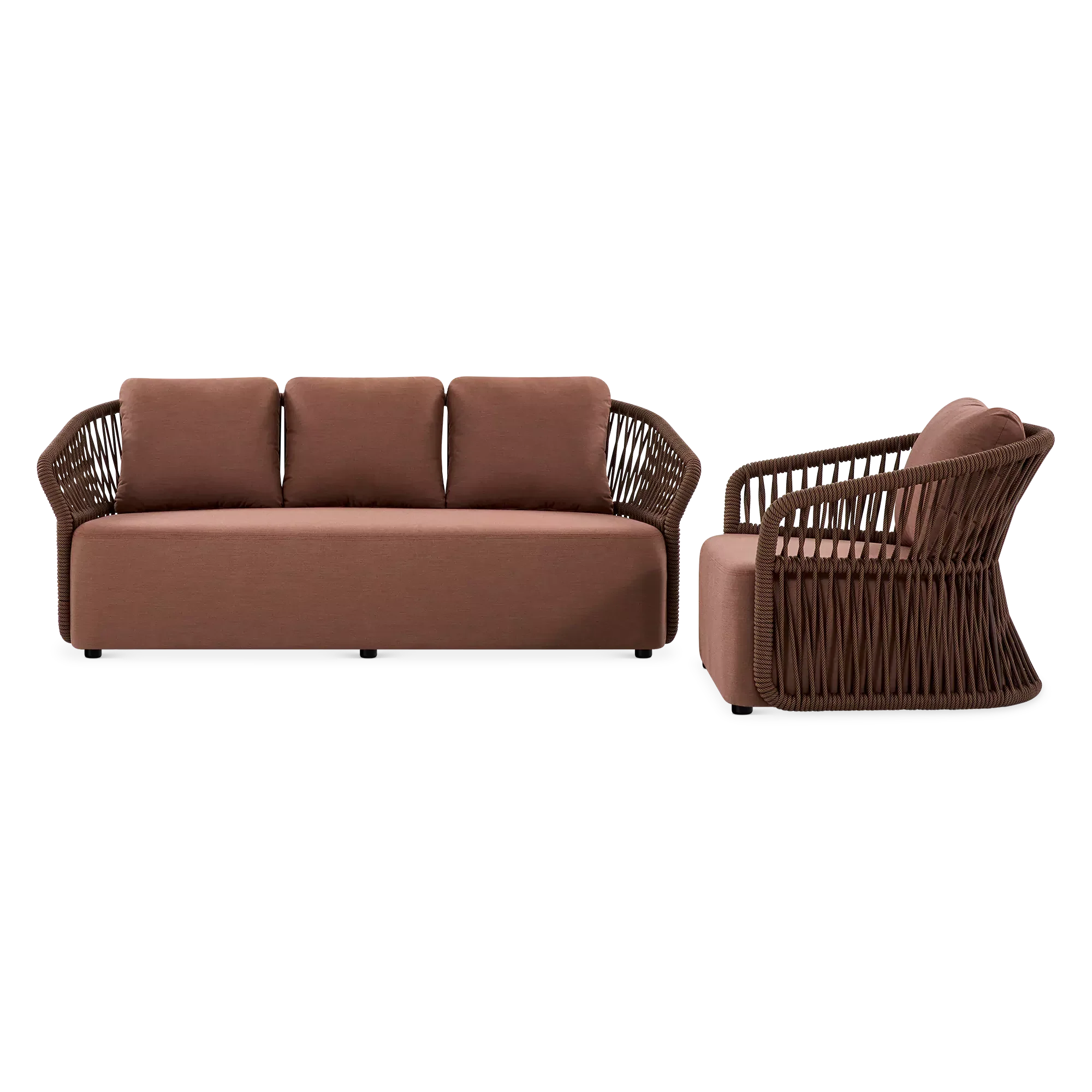 Four Seasons - Outdoor Sofa Set in Rope