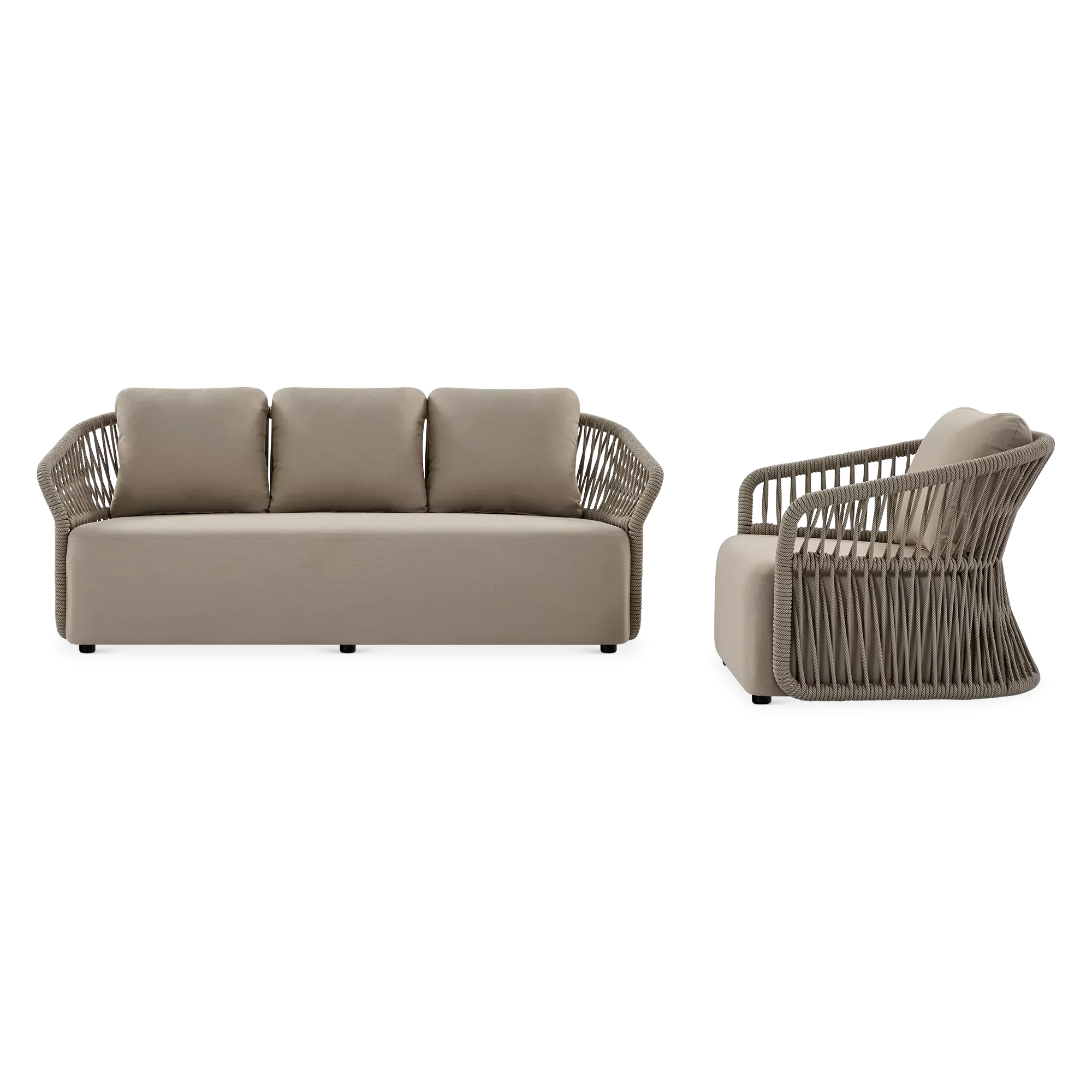 Four Seasons - Outdoor Sofa Set in Rope - Image 2