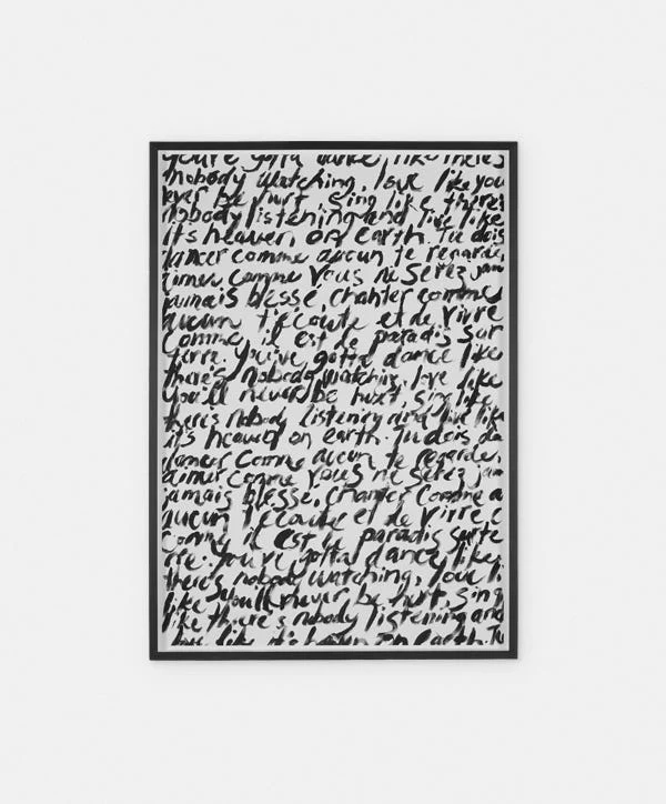 You Gotta Dance - Frame with Typographic Print