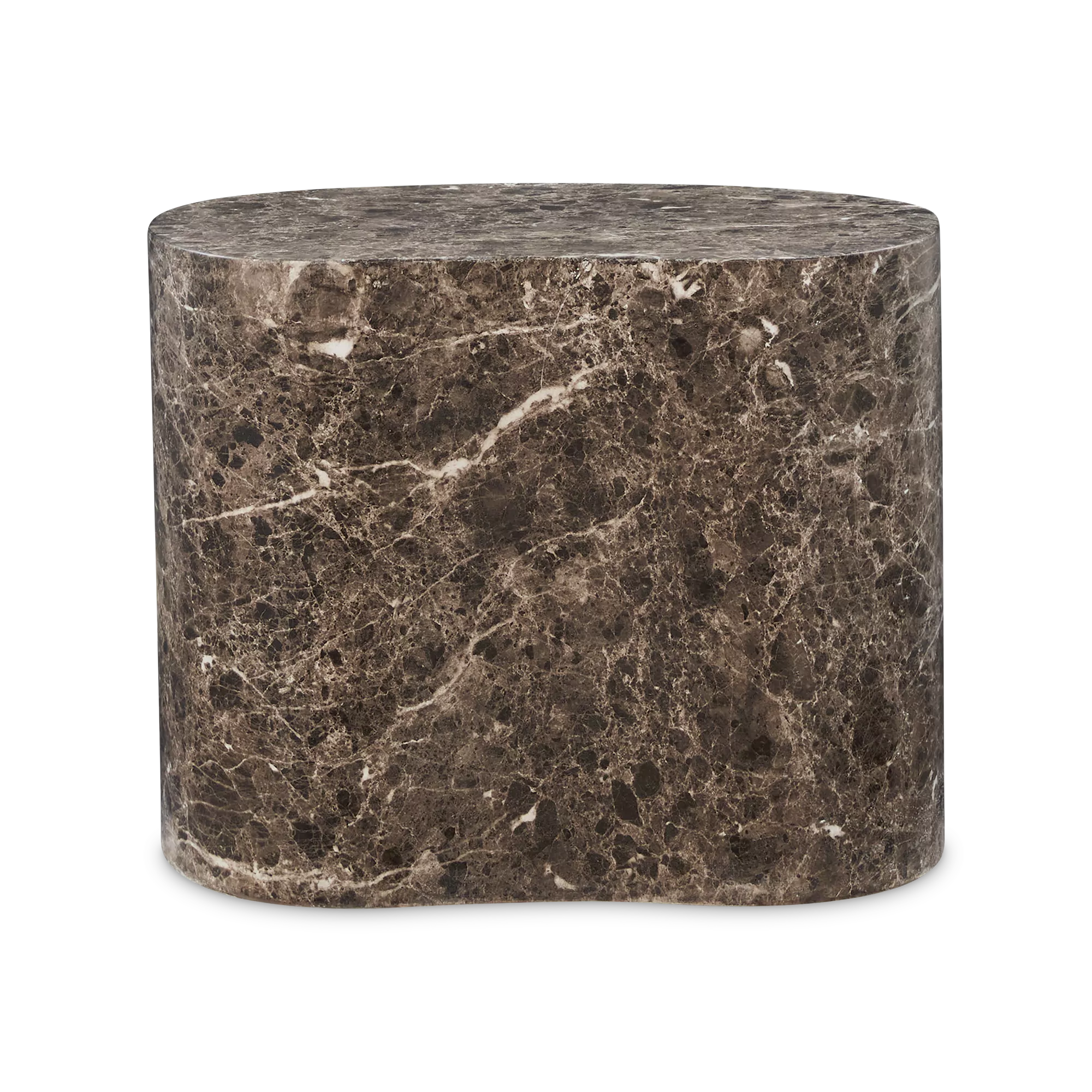 Gabbro - Side Table with Organic Silhouette