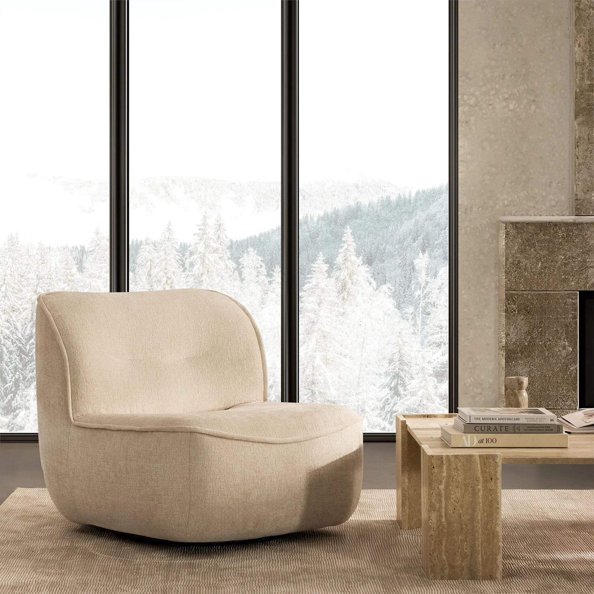 Gorm - Swivel Armchair by Furninova - Image 2