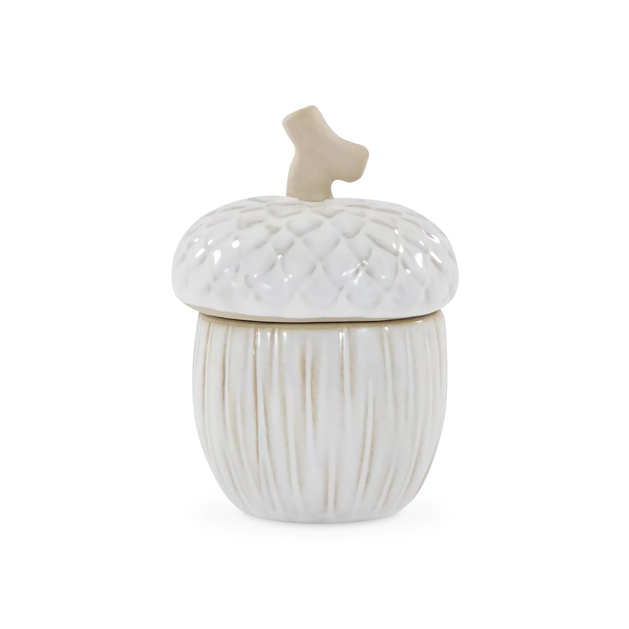 Hazelnut - porcelain jar
