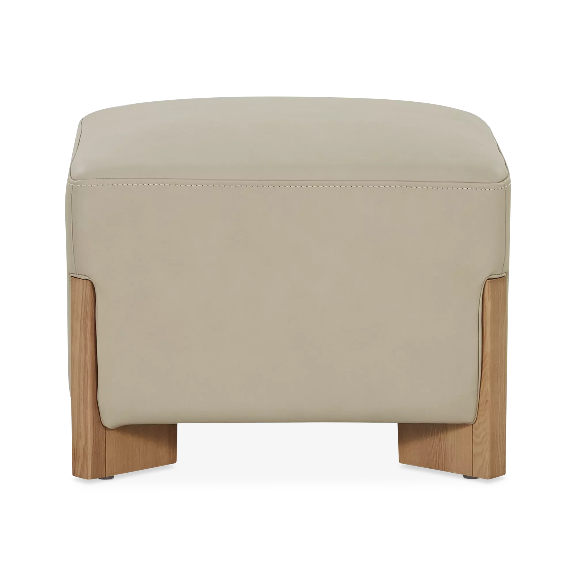 Helga - Leather Ottoman
