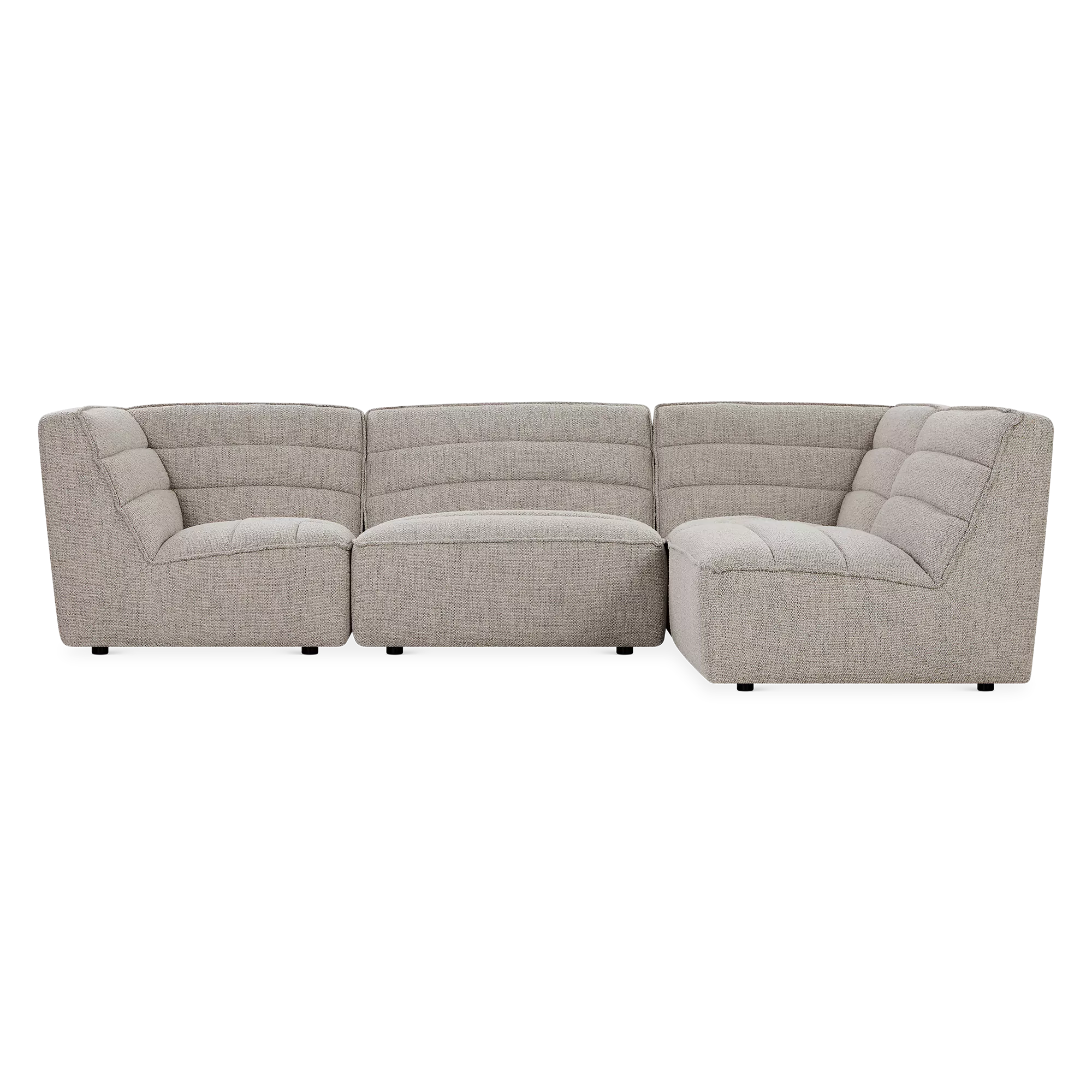 Hetchi - Fabric-Upholstered Modular Sofa - Image 2