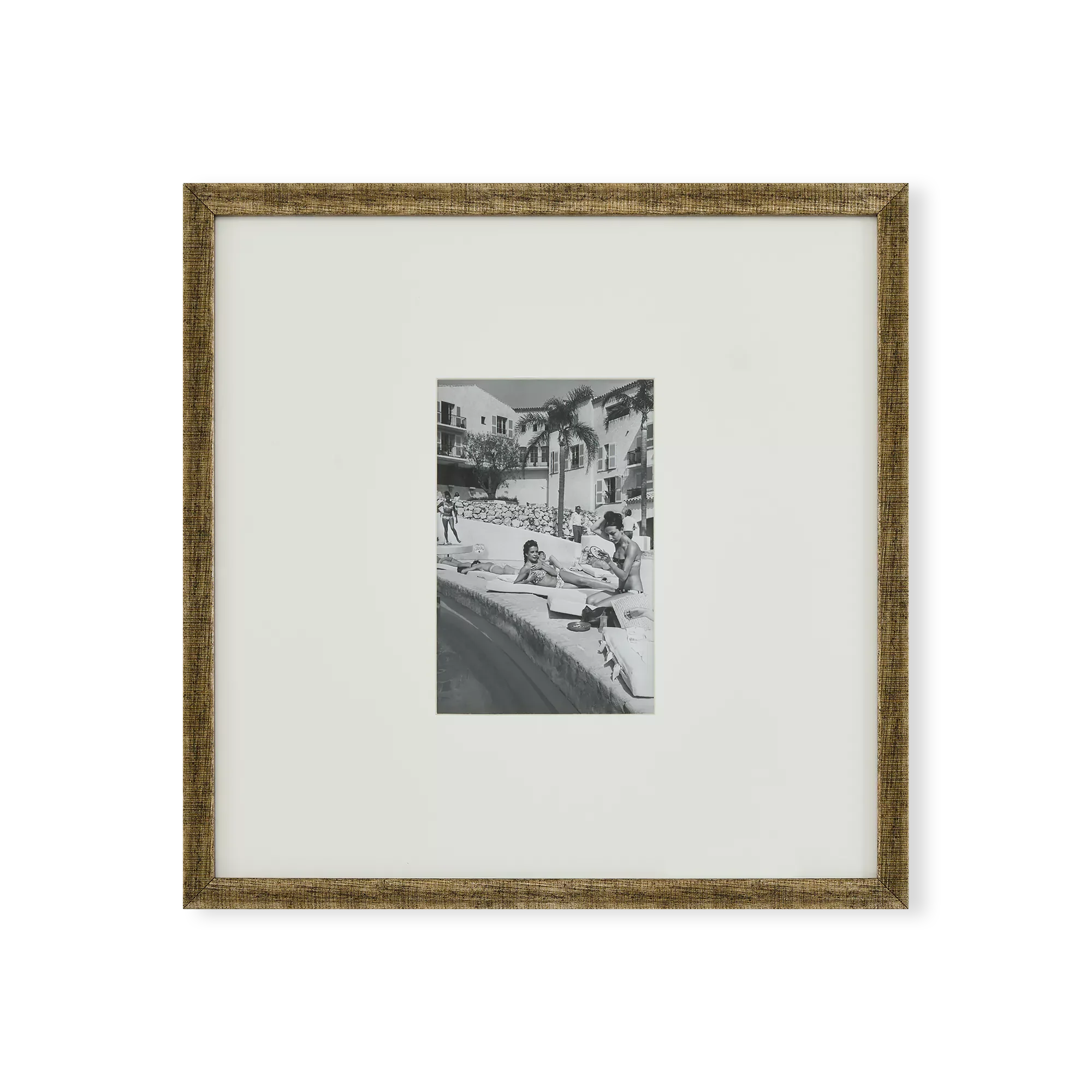 Hotel Byblos - Black and White Photograph