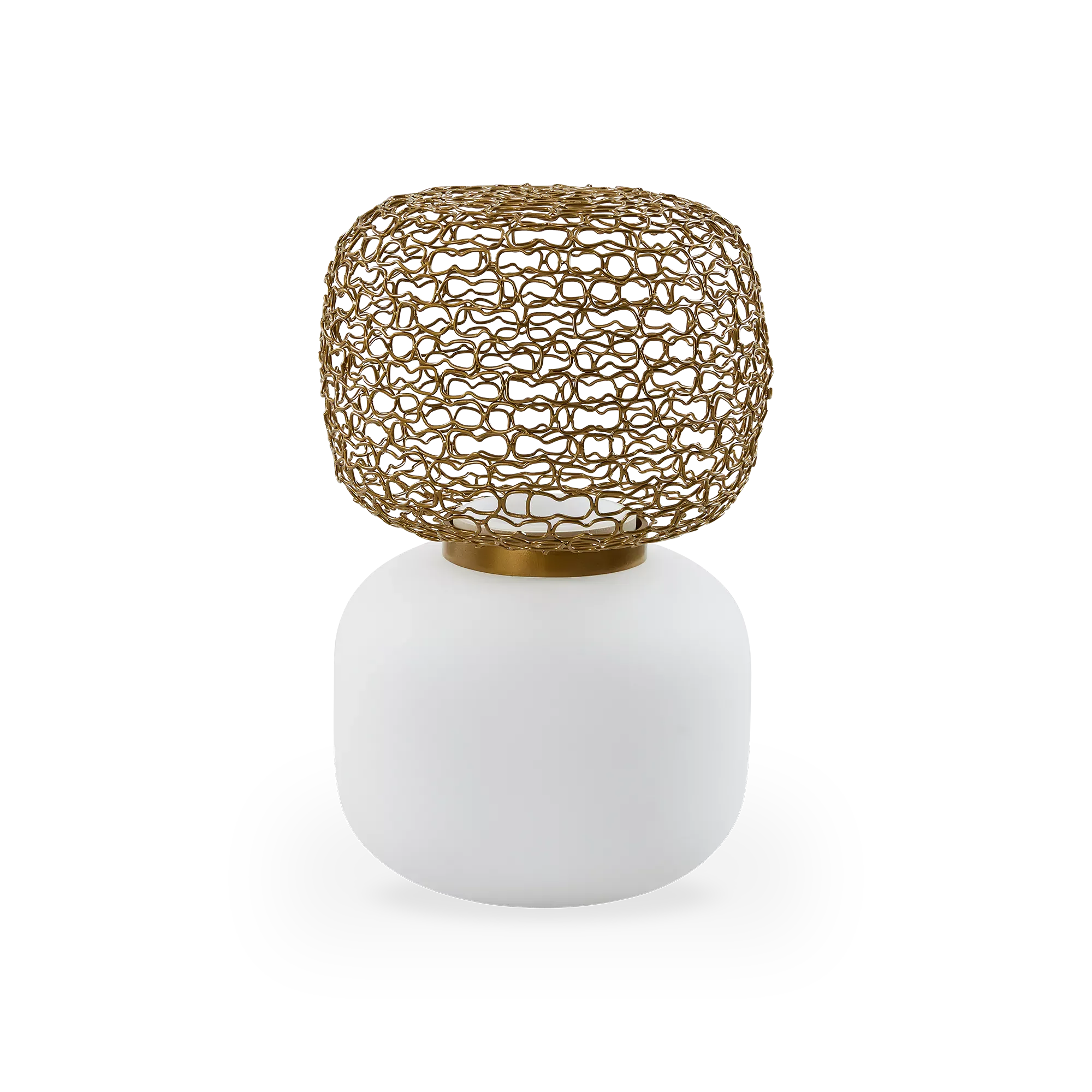 Jali - Table Lamp with Brass Mesh by Ligne Roset