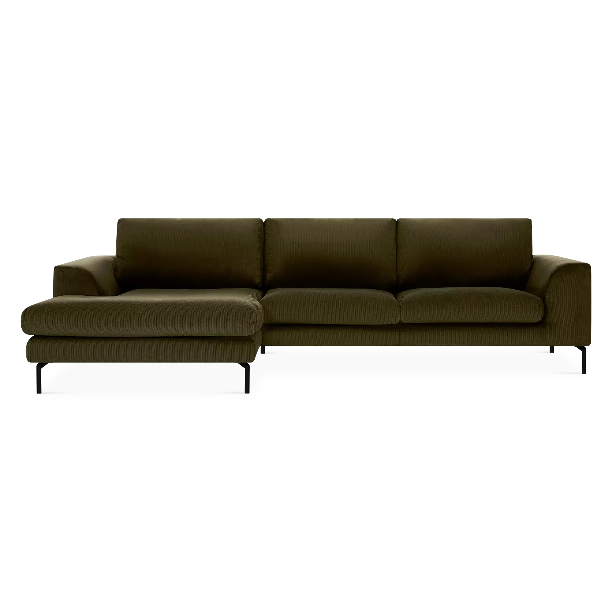 Jazz - Velvet-Upholstered Sectional Sofa by Furninova - Image 2
