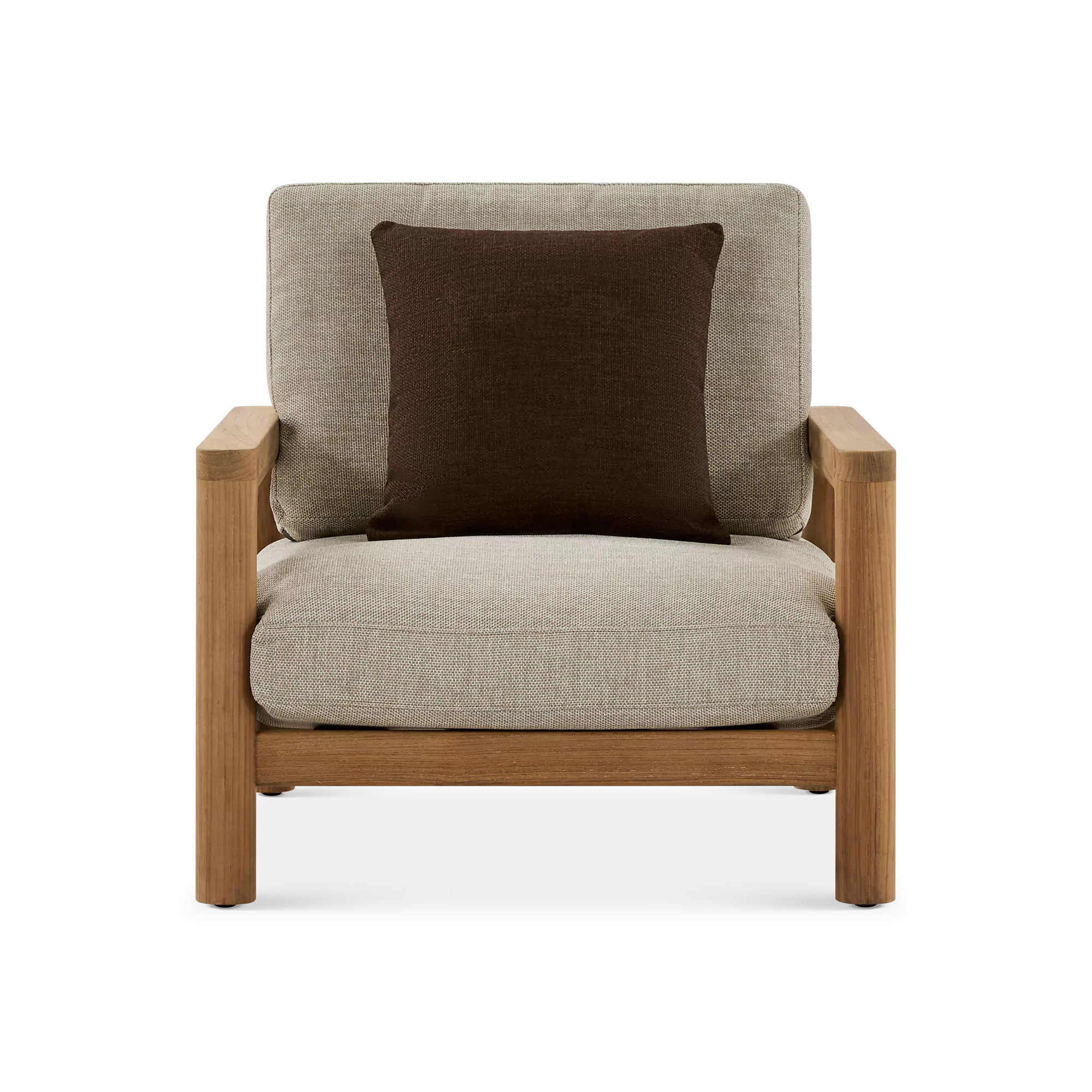 Julio - Outdoor Teak Deep Lounge Chair