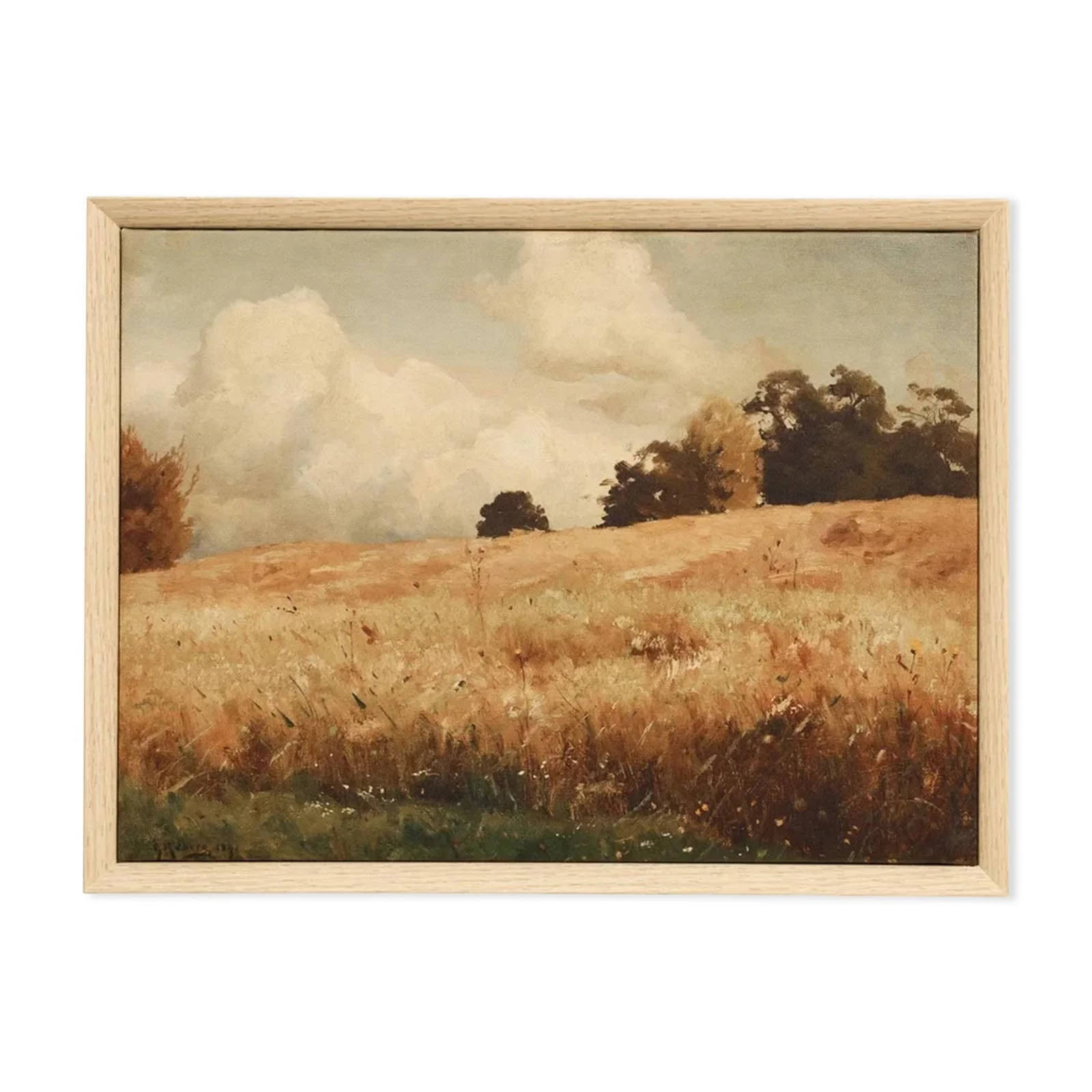 Landscape canvas print