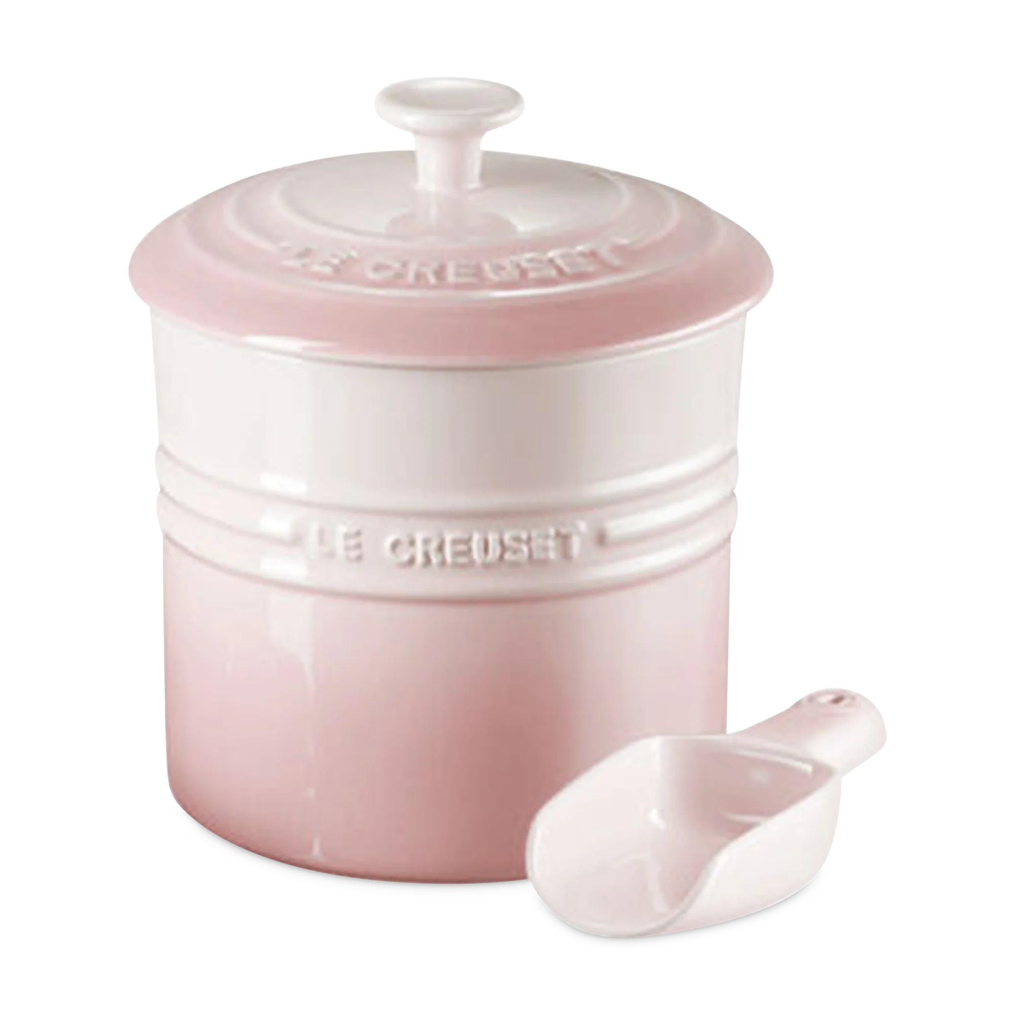 Le Creuset - stoneware pet food container with scoop - Image 4