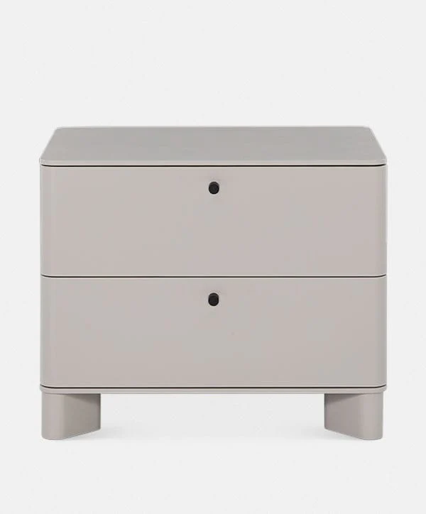 Liscio - Contemporary Metal Nightstand