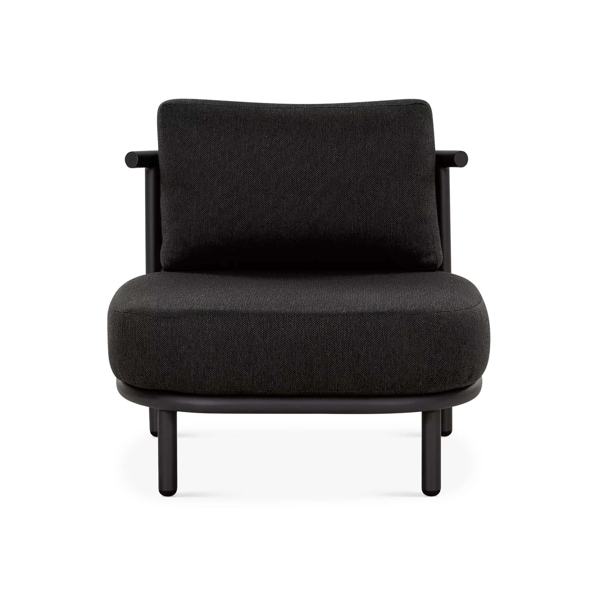 Long Island - Outdoor Lounge Chair in Aluminum - Image 2