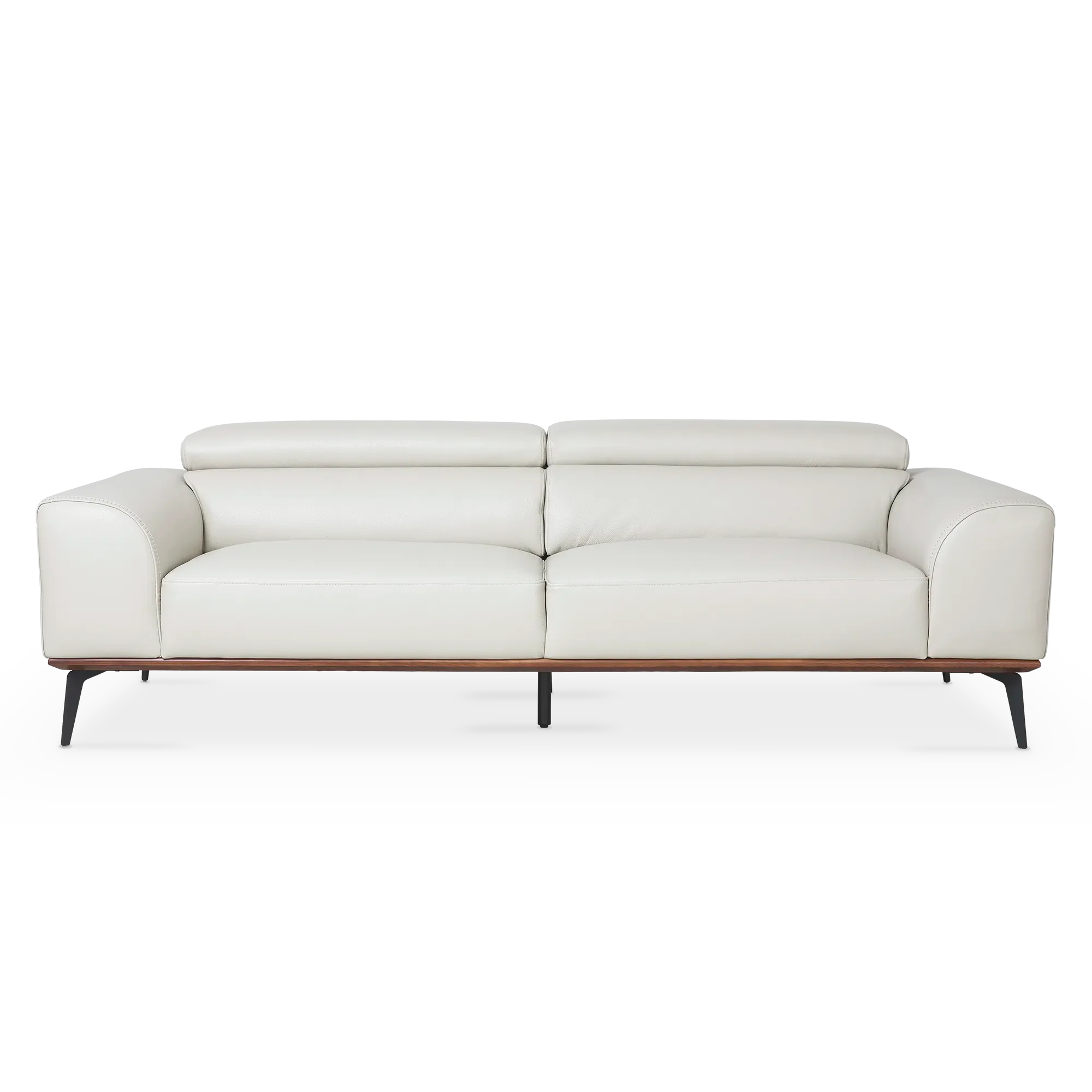 Lublin - 3-Seater Leather Sofa - Image 2