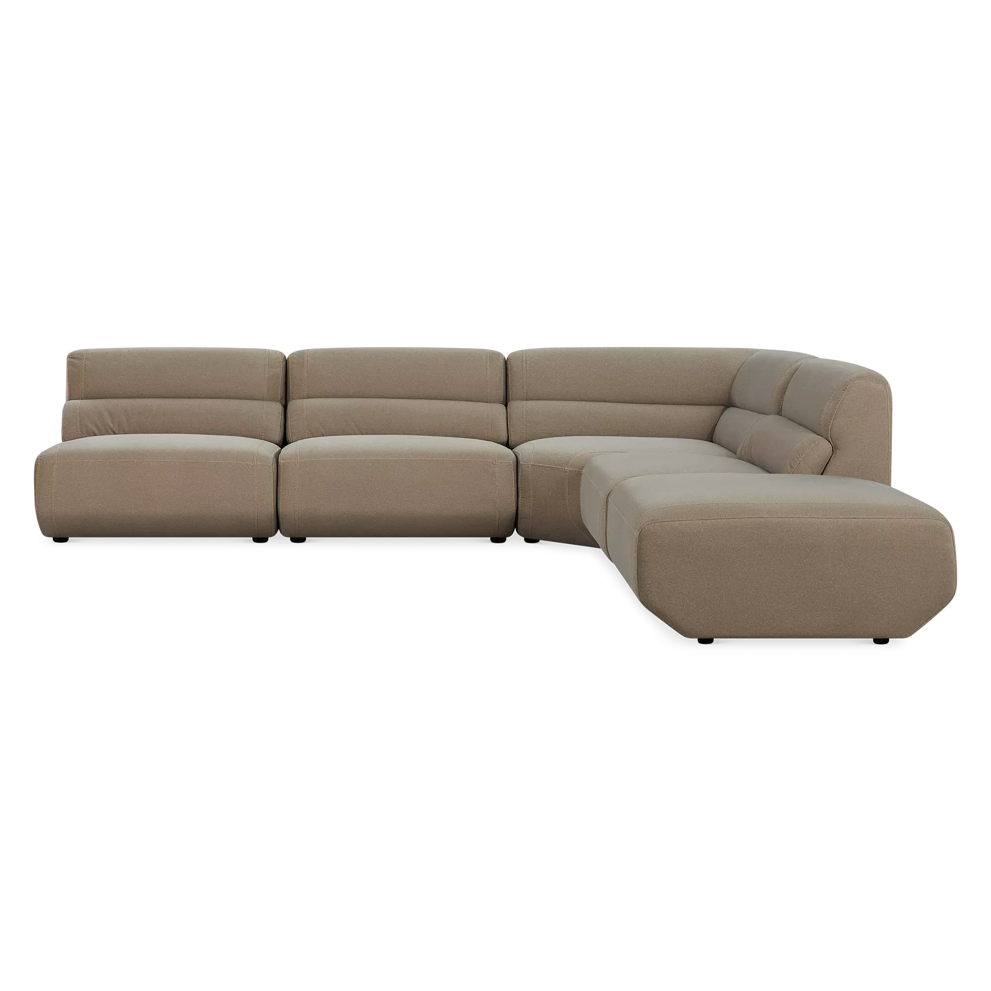 Lupin - Modular Fabric Upholstered Sofa - Image 2