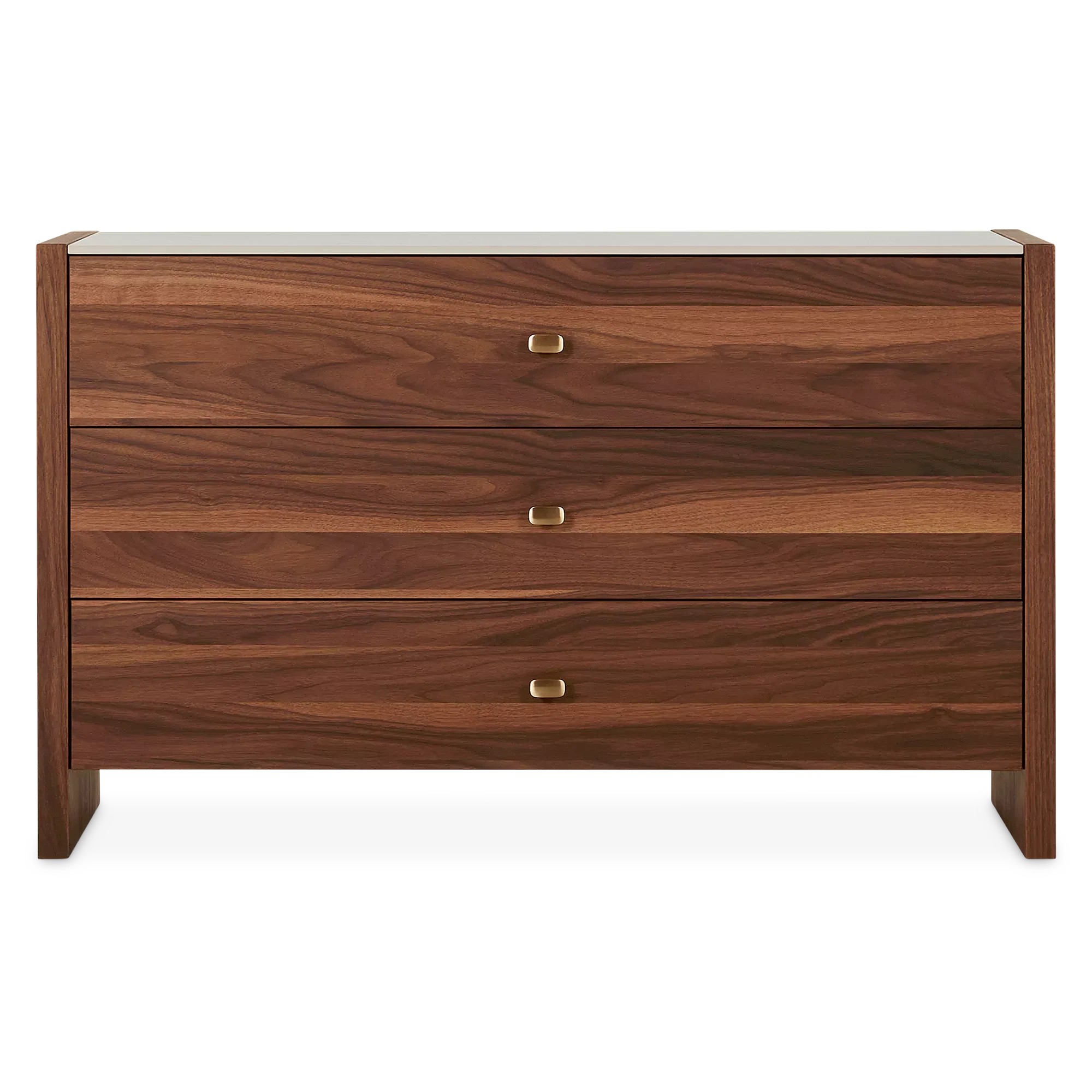 Lyvia - Walnut Wood Dresser by Mobican