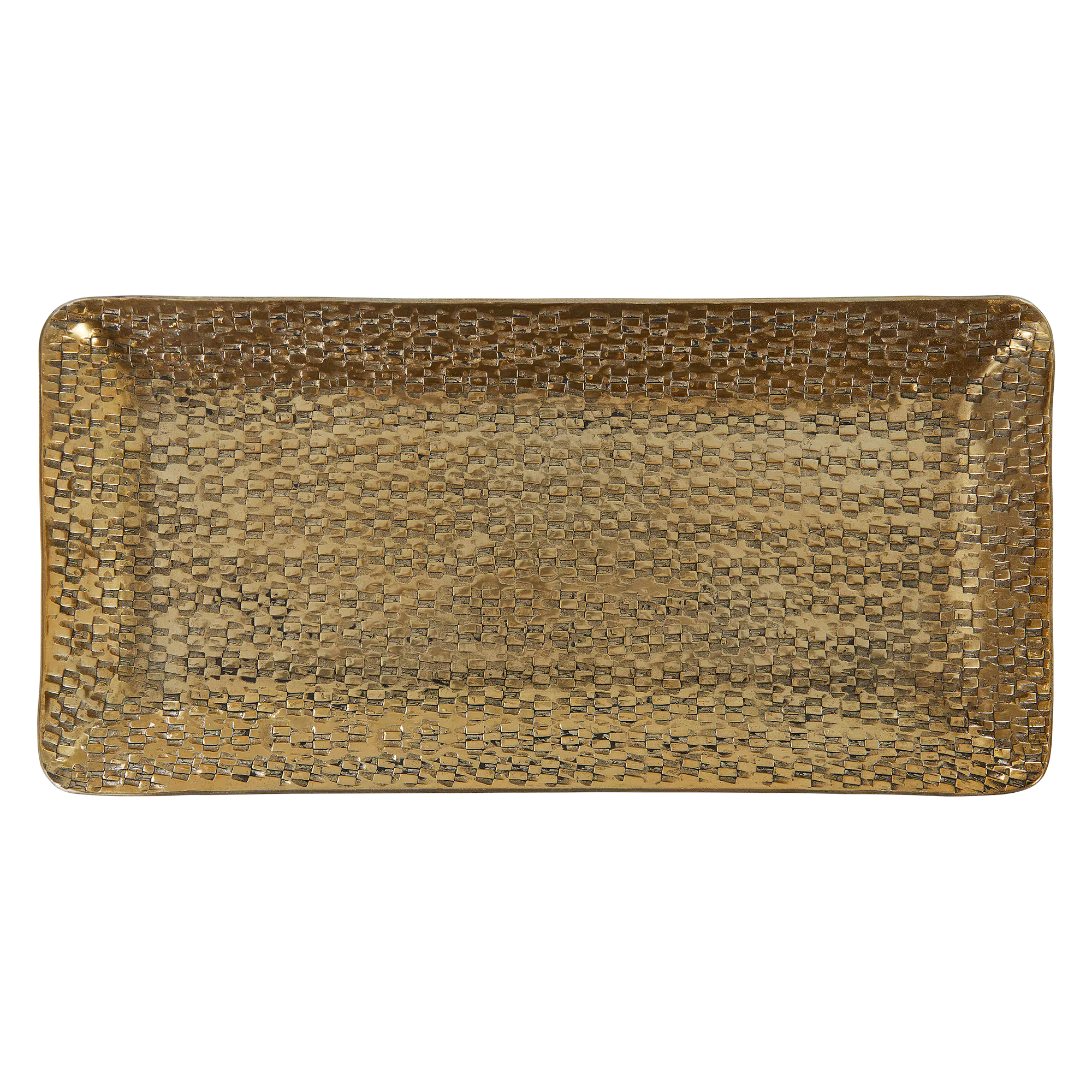 Marrakech - Hammered Aluminium Tray