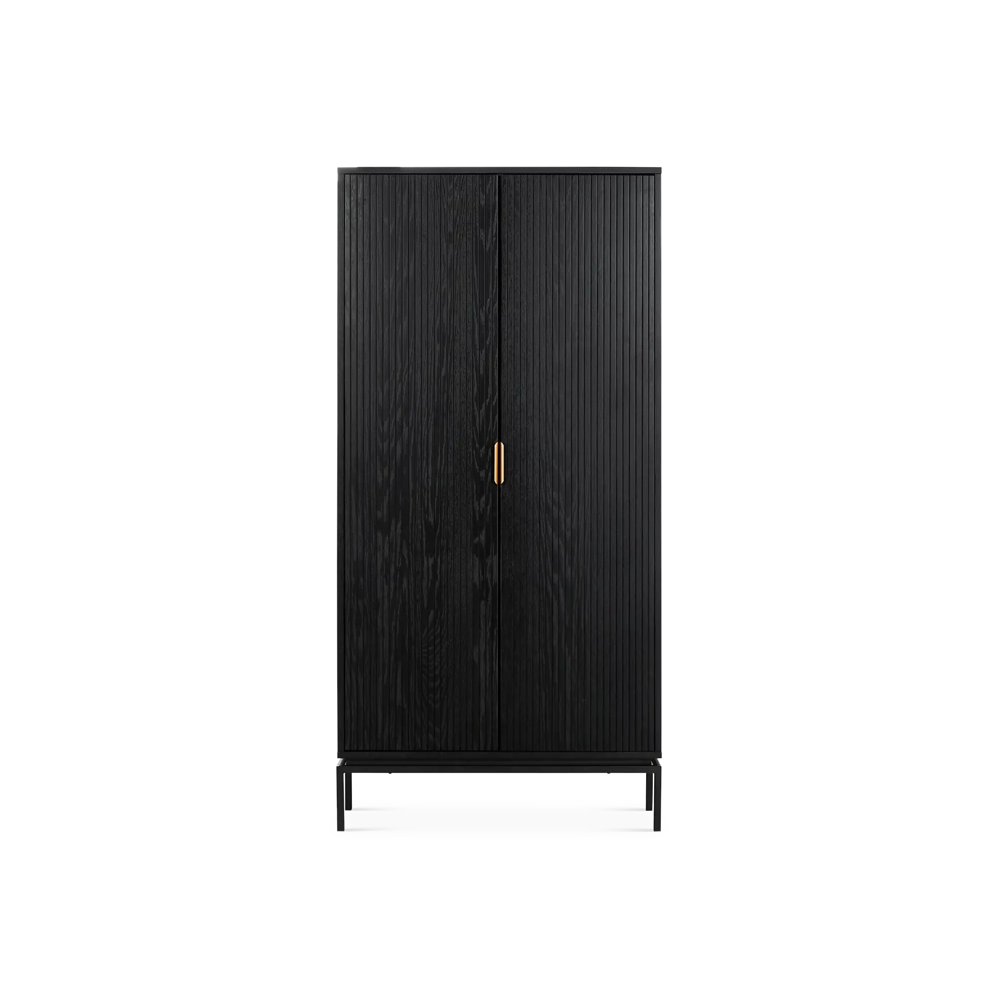 Matea - Large Black-Wood Cabinet