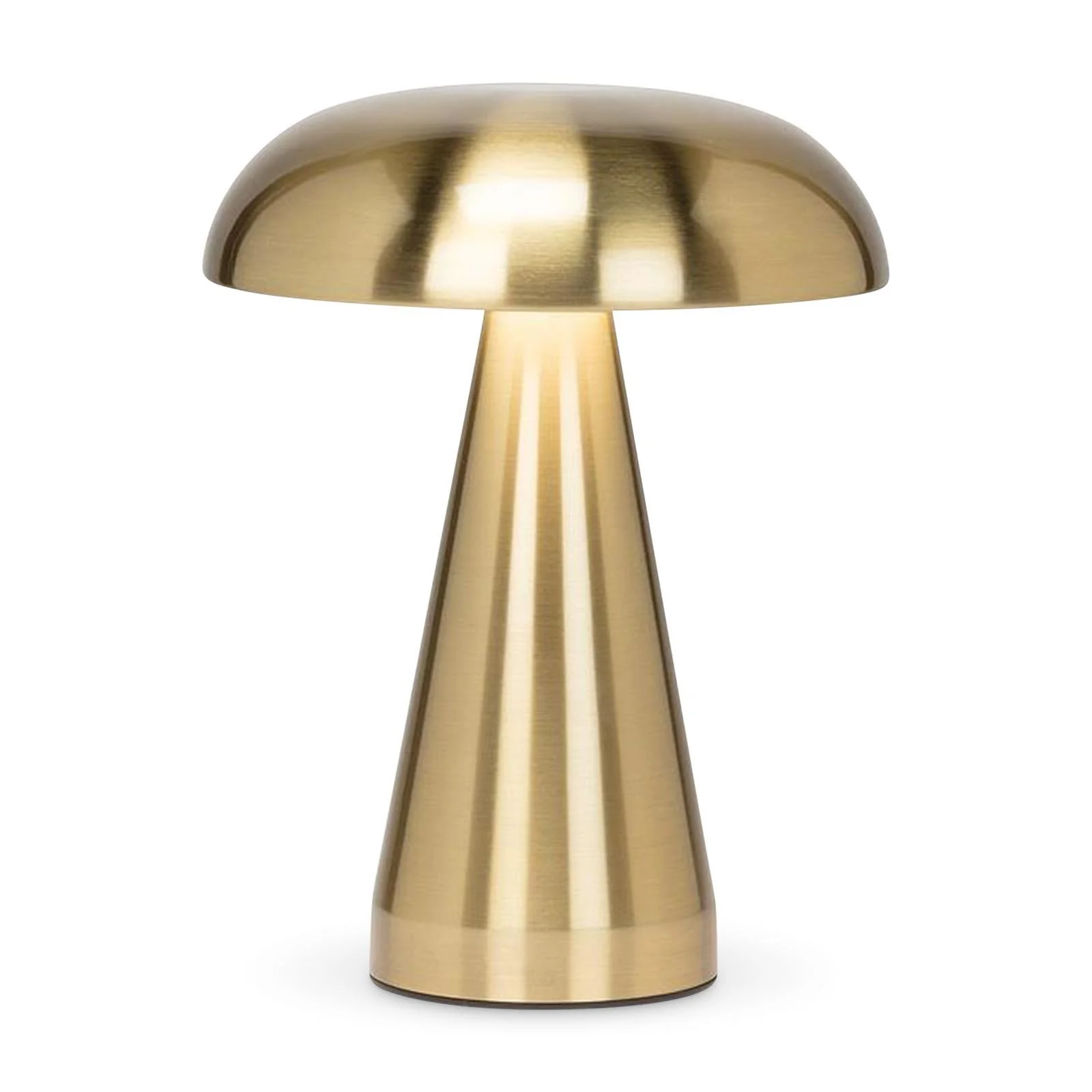 Metallic Mushroom Table Lamp