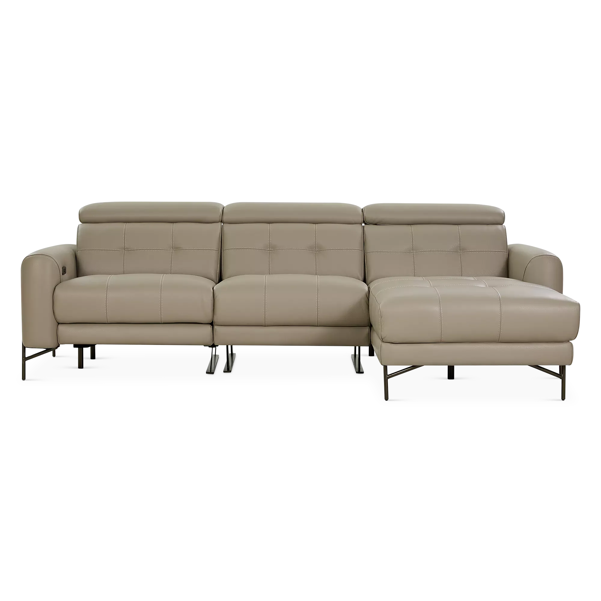 Modena - Power Recline Sectional Sofa by Incanto
