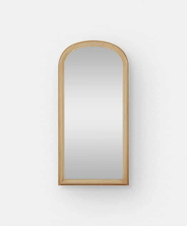 Molina - Arched Mirror with Oak Frame - Image 2