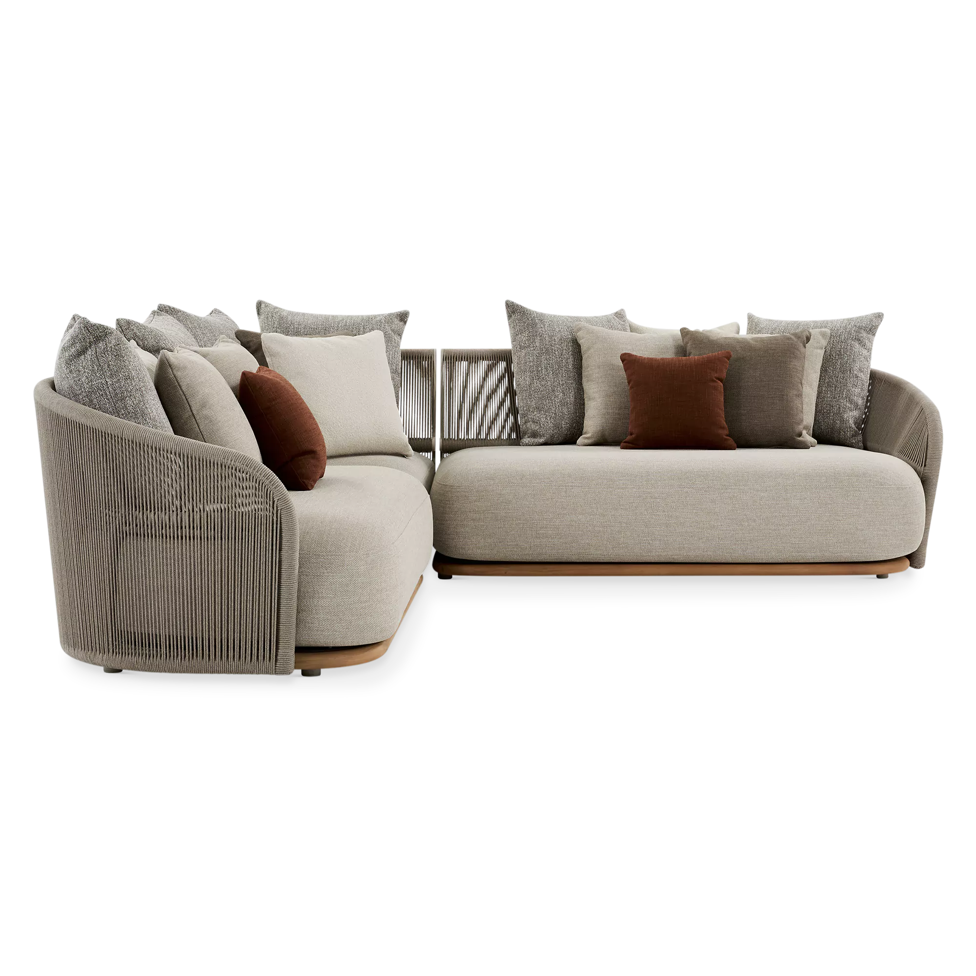 Muscade - Outdoor Rope Sectional Sofa
