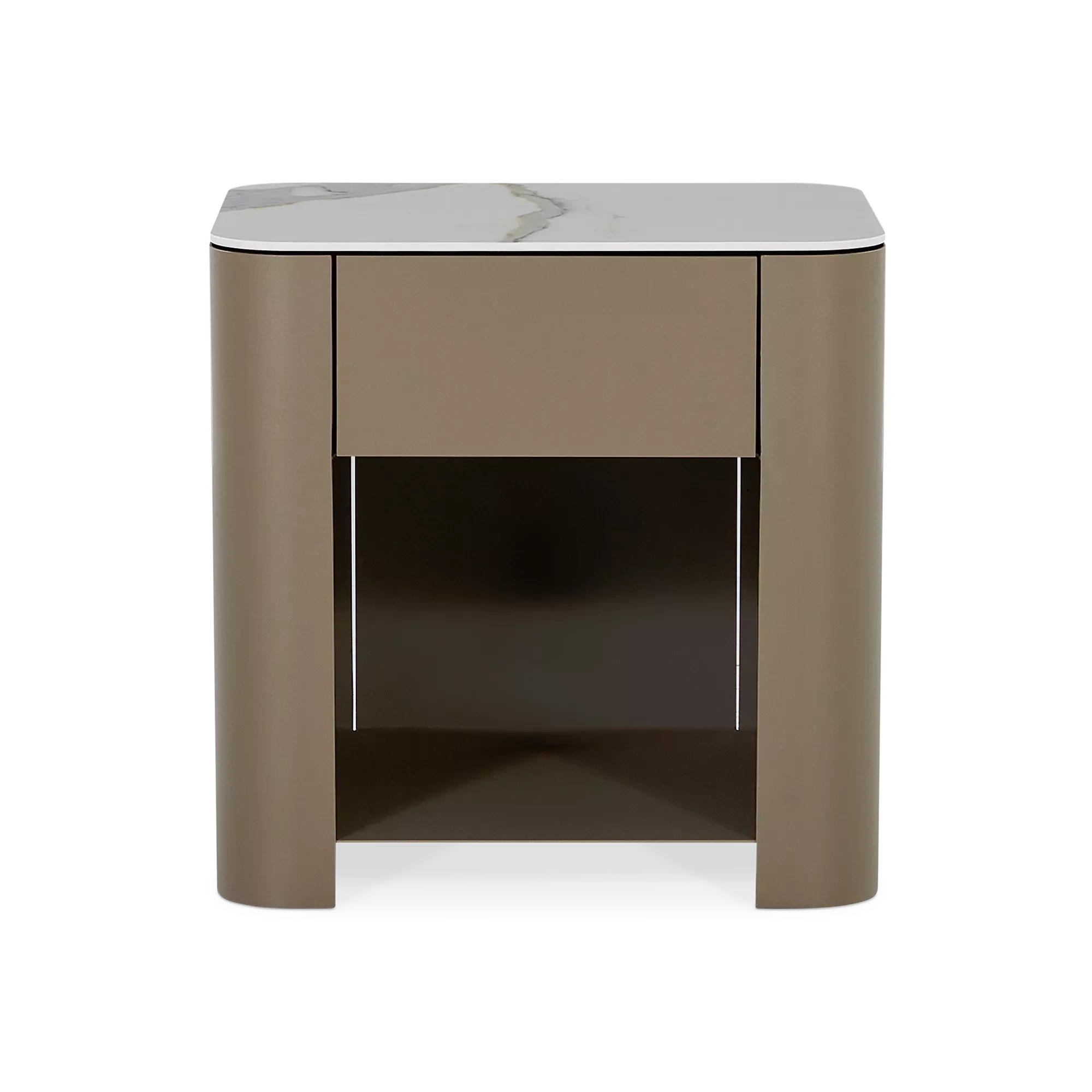 Mushroom - Nightstand with Ceramic Top