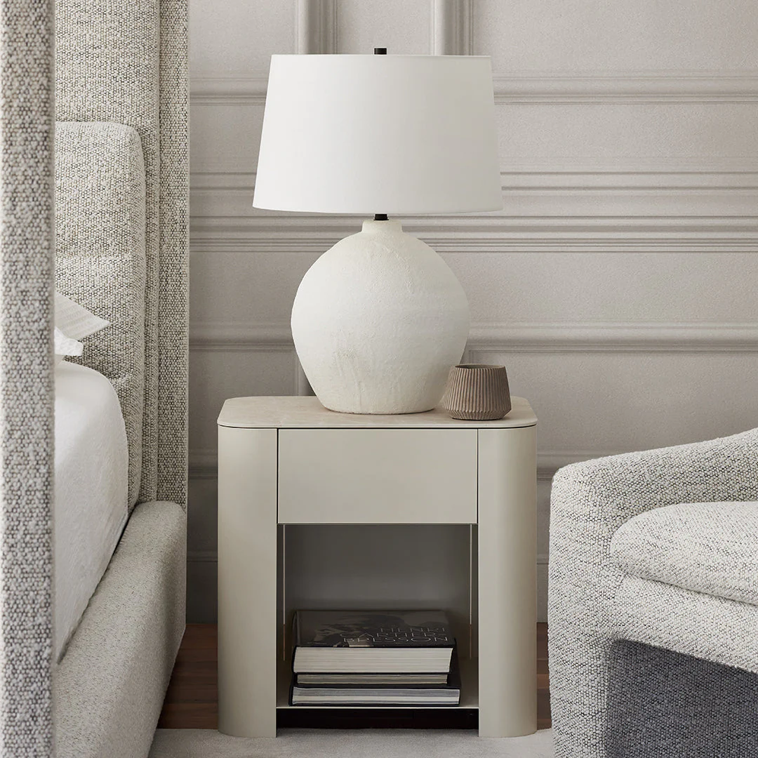 Mushroom - Nightstand with Ceramic Top - Image 4