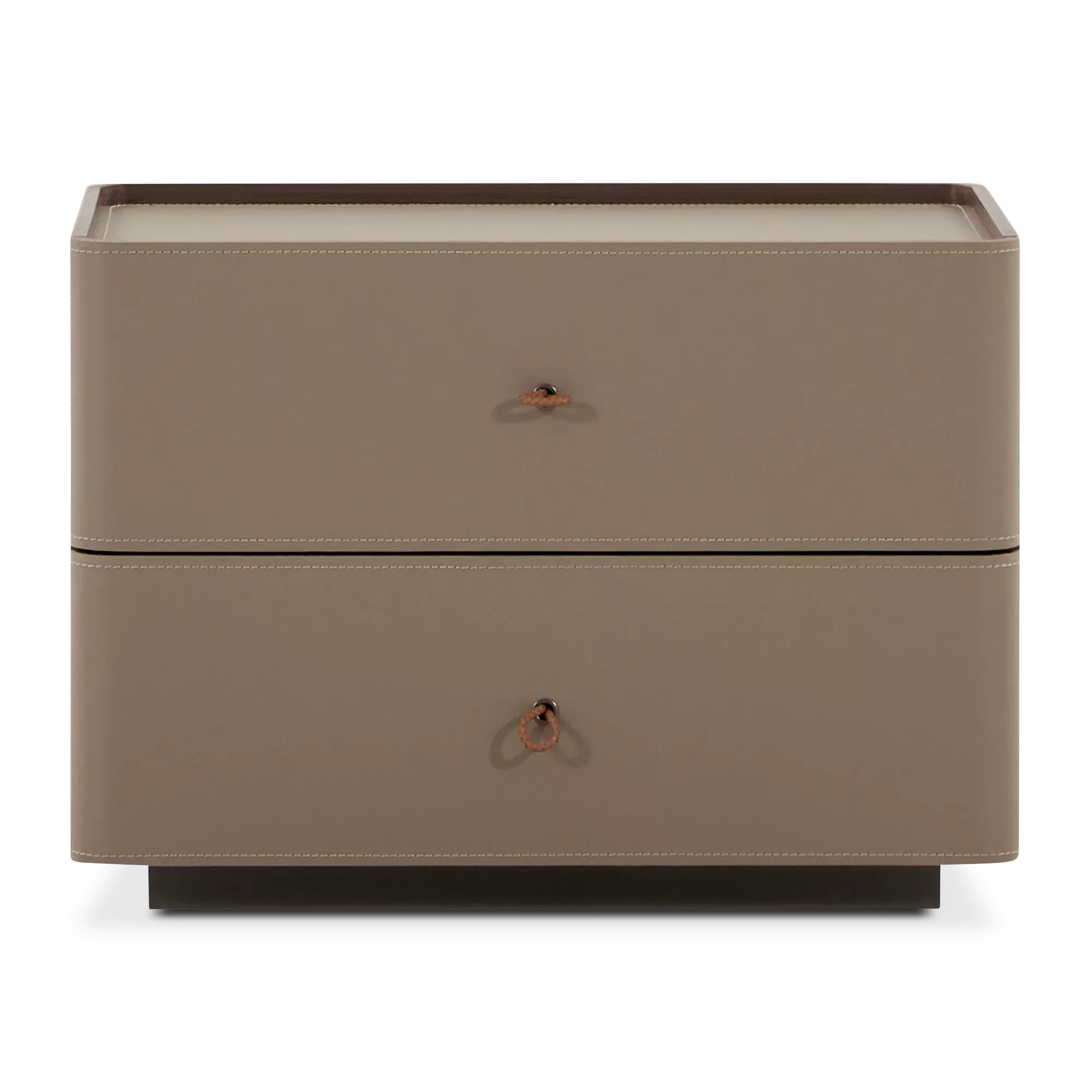 Neri - Leather Nightstand - Image 2