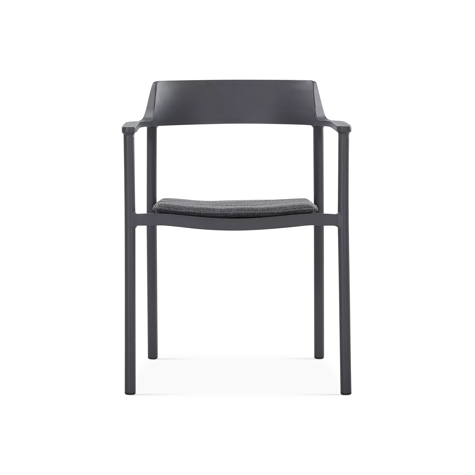 Nougat - Outdoor Dining Chair in Aluminum - Image 2