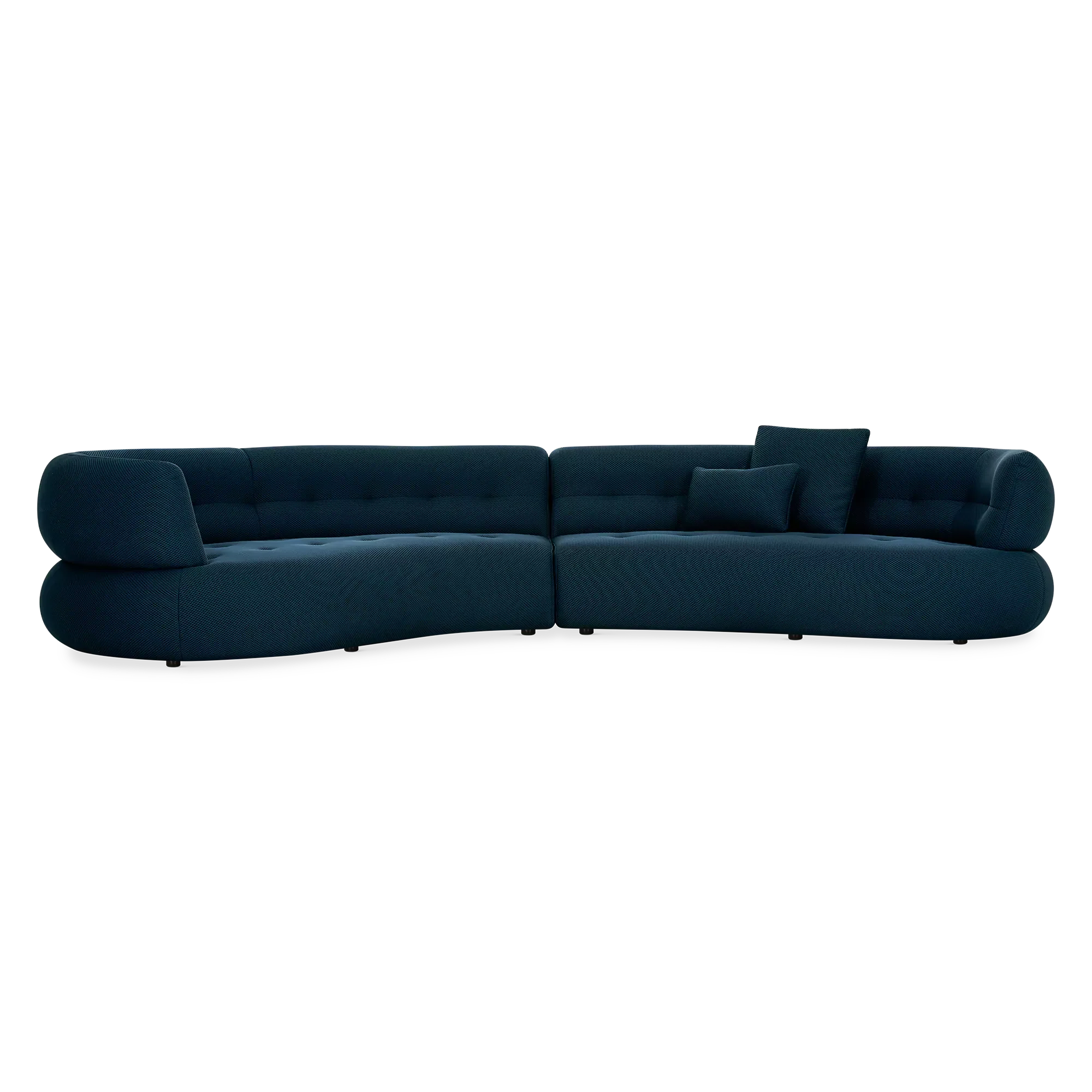 Otto - Large Fabric-Upholstered Sectional Sofa - Image 4