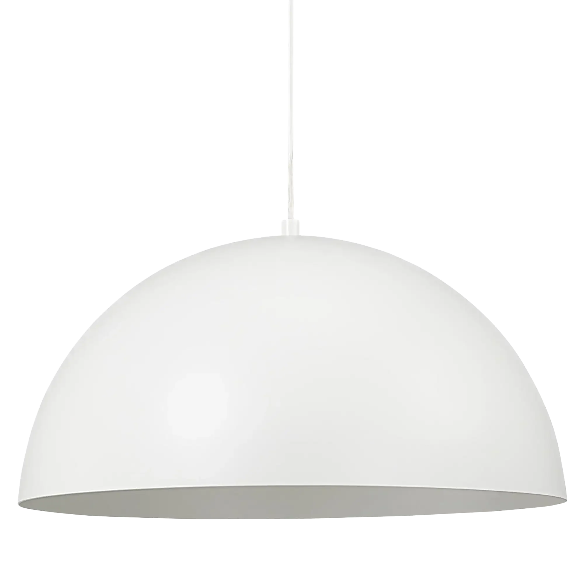 Ozona - large matte off-white ceiling light
