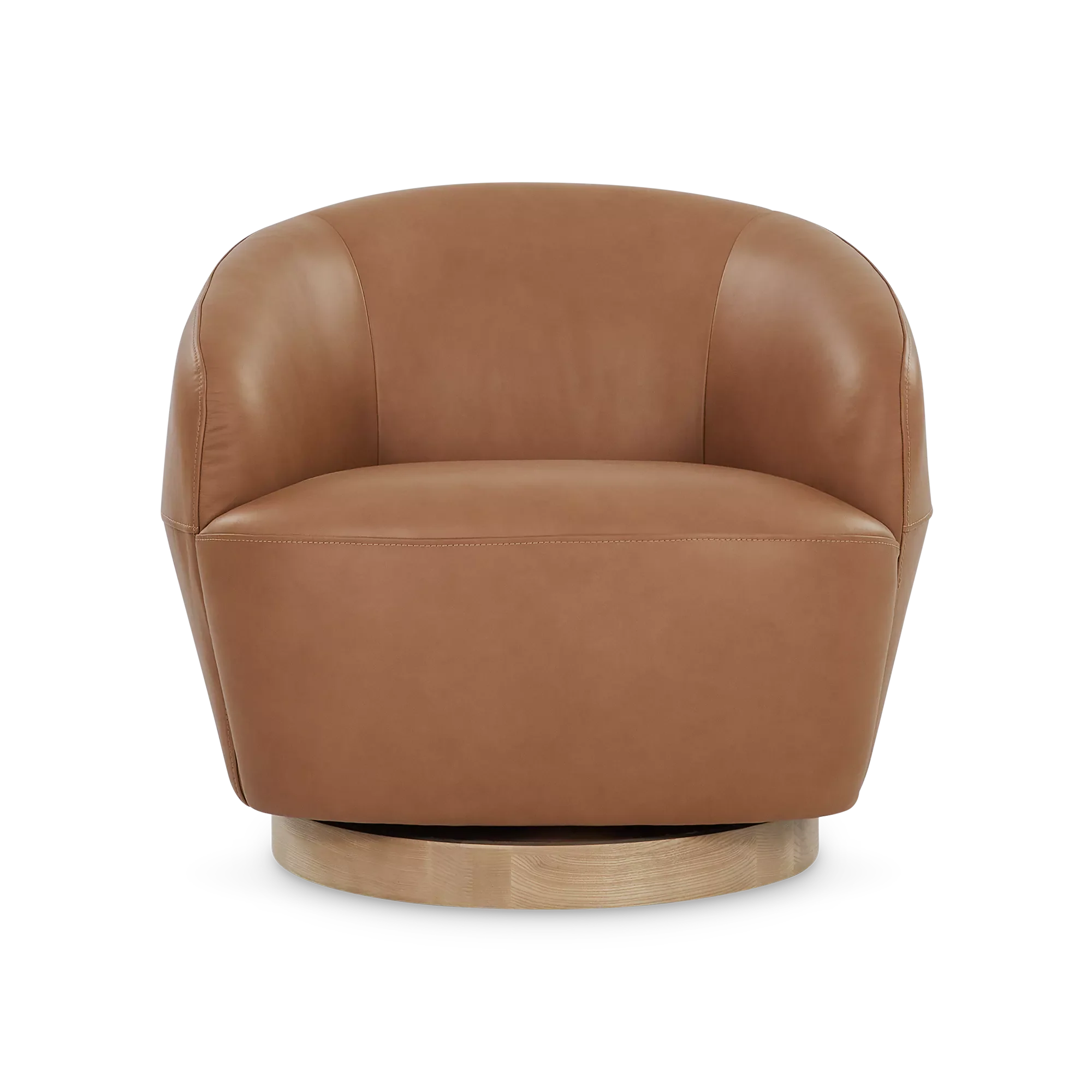 Pao - Leather Swivel Chair