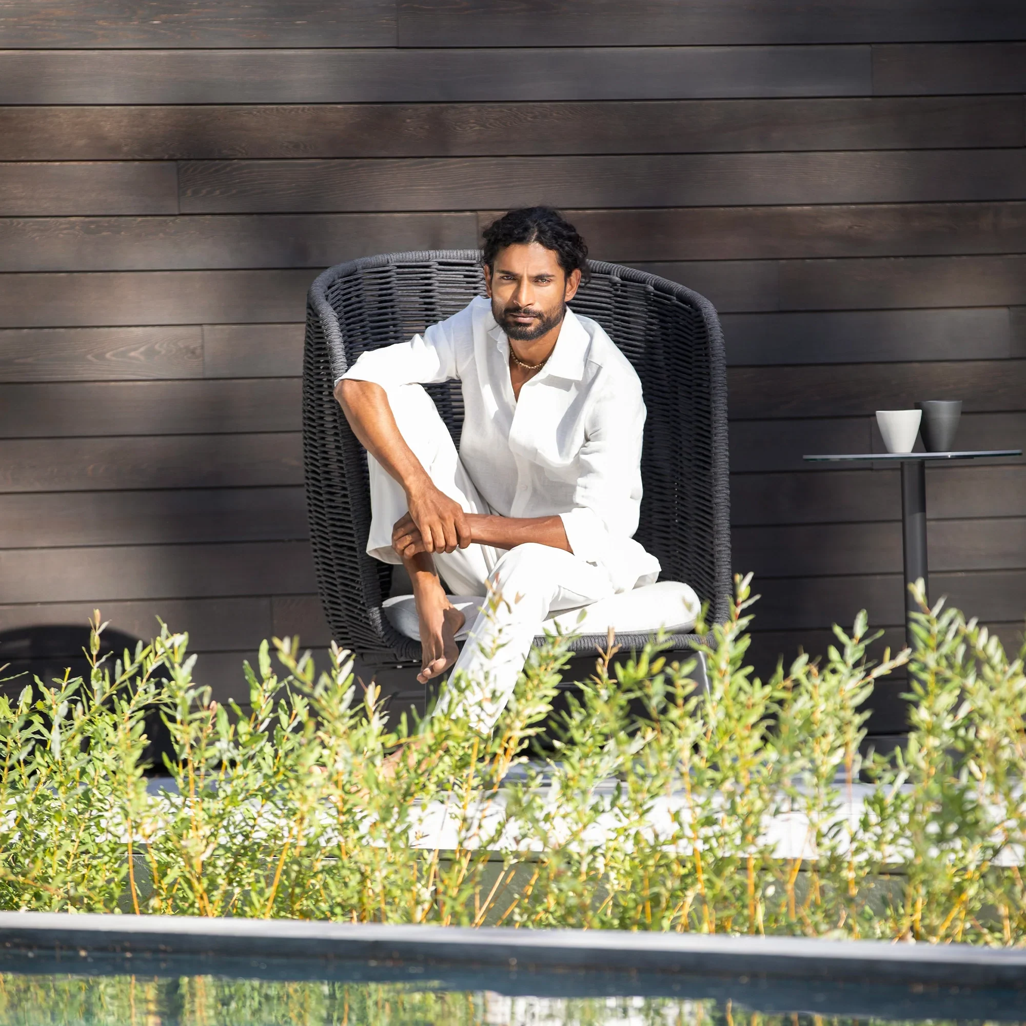 Paris Brest High Back Lounge Chair - Image 3