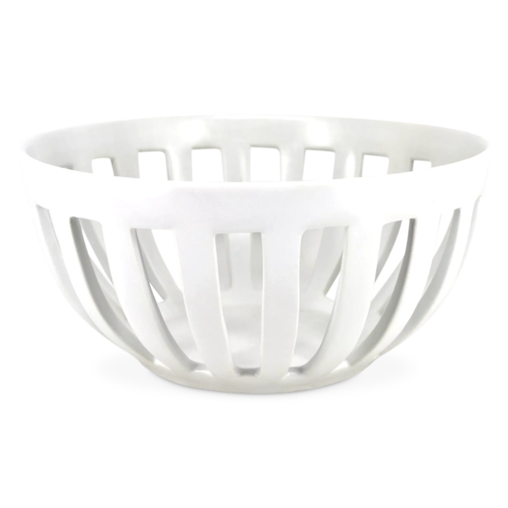 Park West - Openwork Stoneware Fruit Bowl