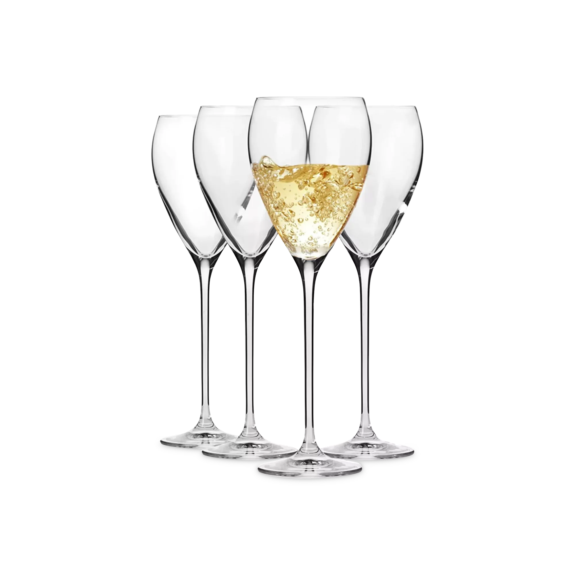 Perla - Set of 4 White Wine Glasses