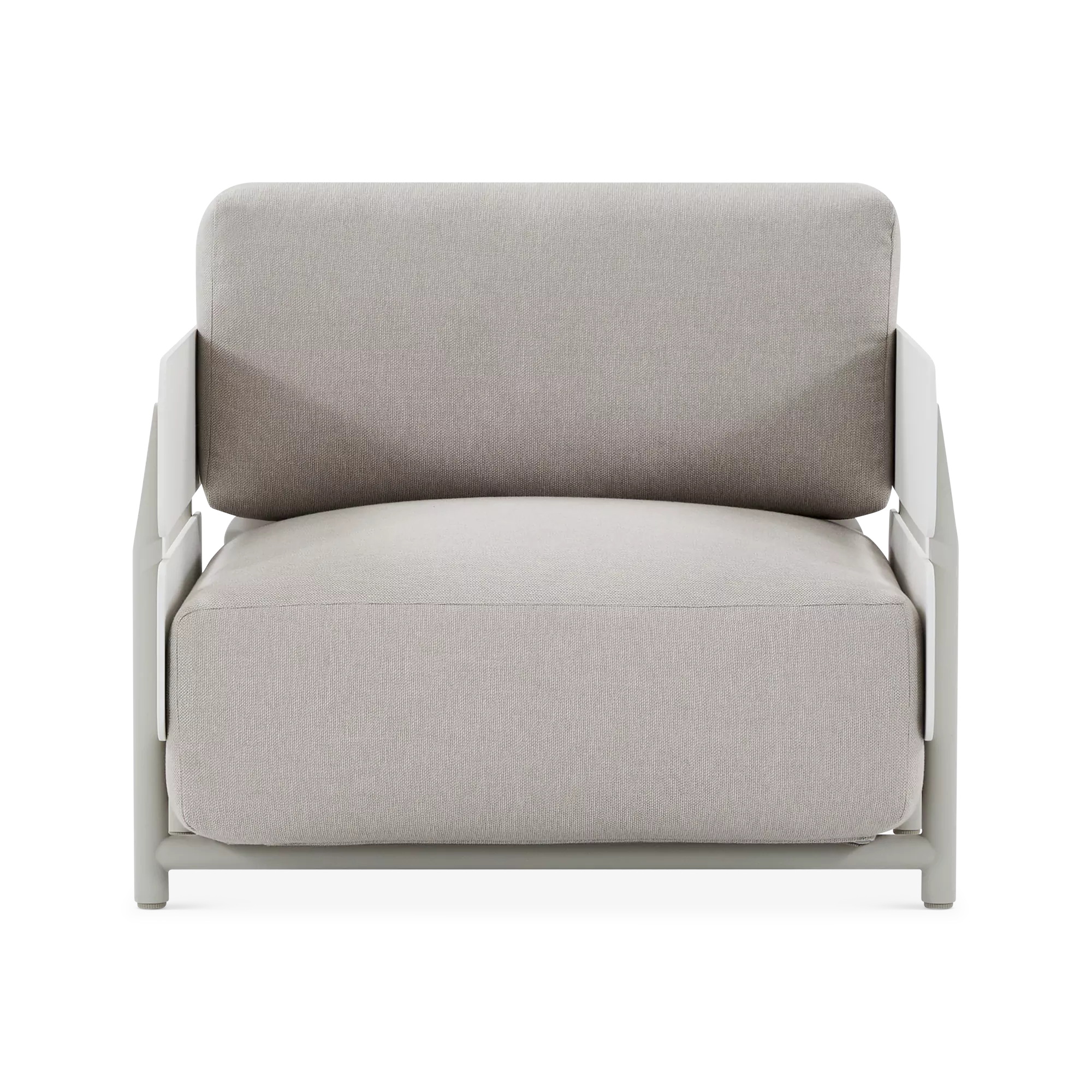 Polo - Outdoor Lounge Chair in Aluminium