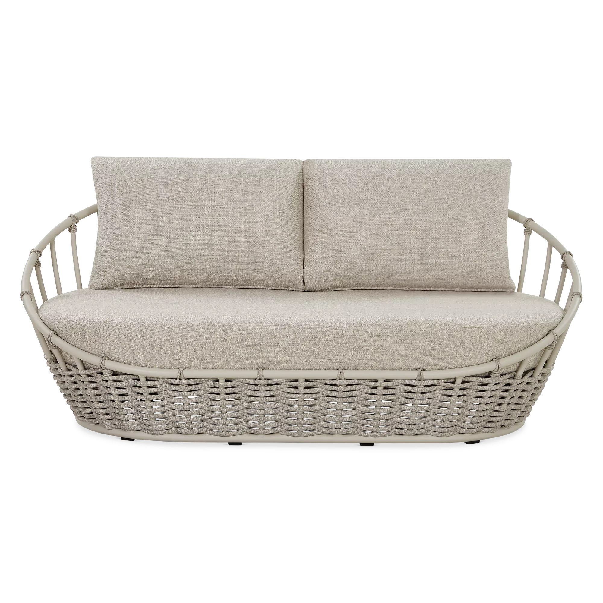 Pomelo - Outdoor 2-Seater Sofa in Rope