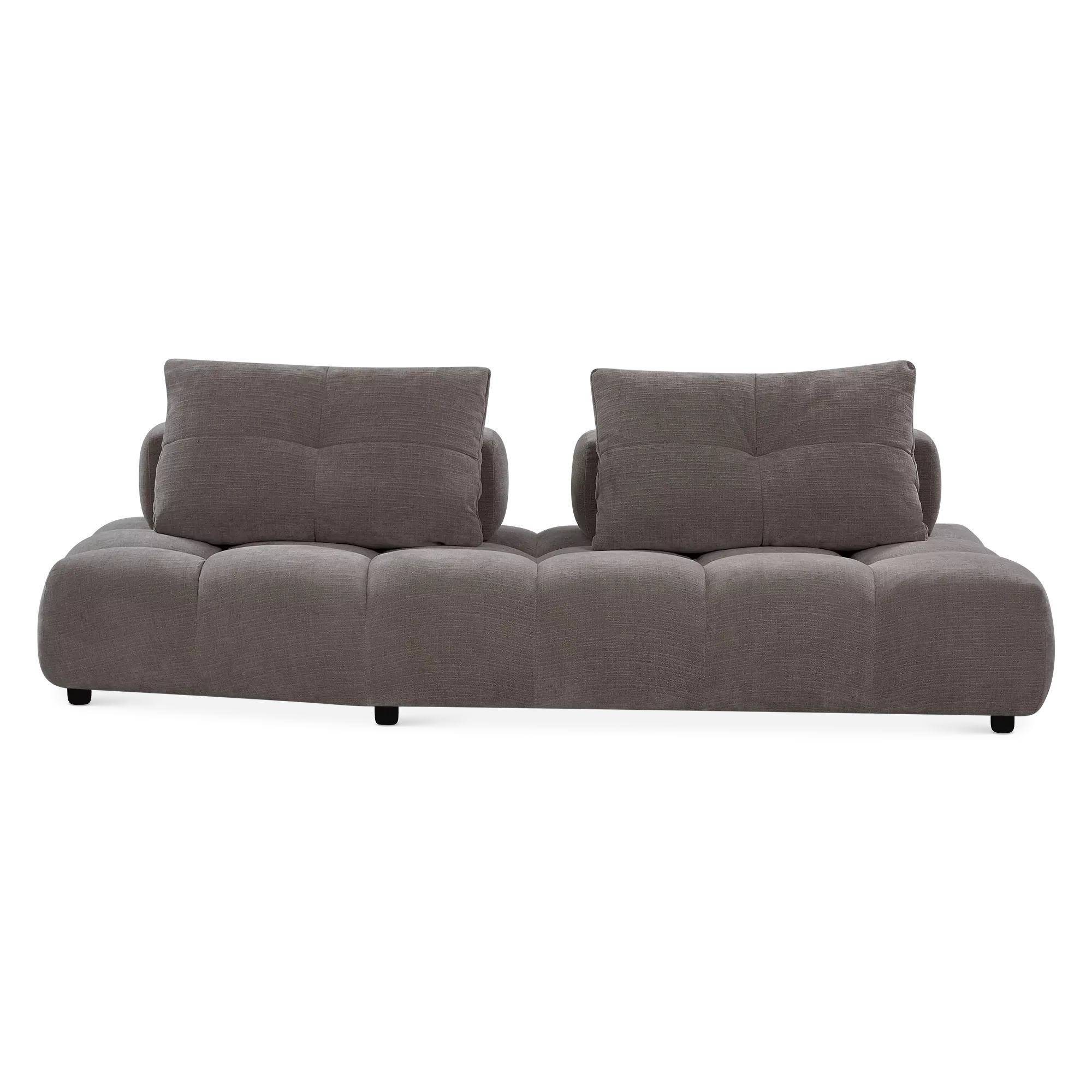 Pop - Quilted Fabric Sectional Sofa by Miki Ferrari
