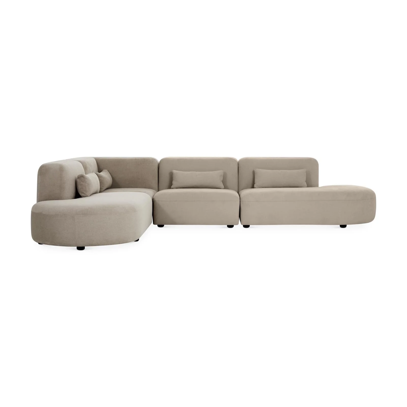 Pretty - Fabric Modular Sectional Sofa - Image 3
