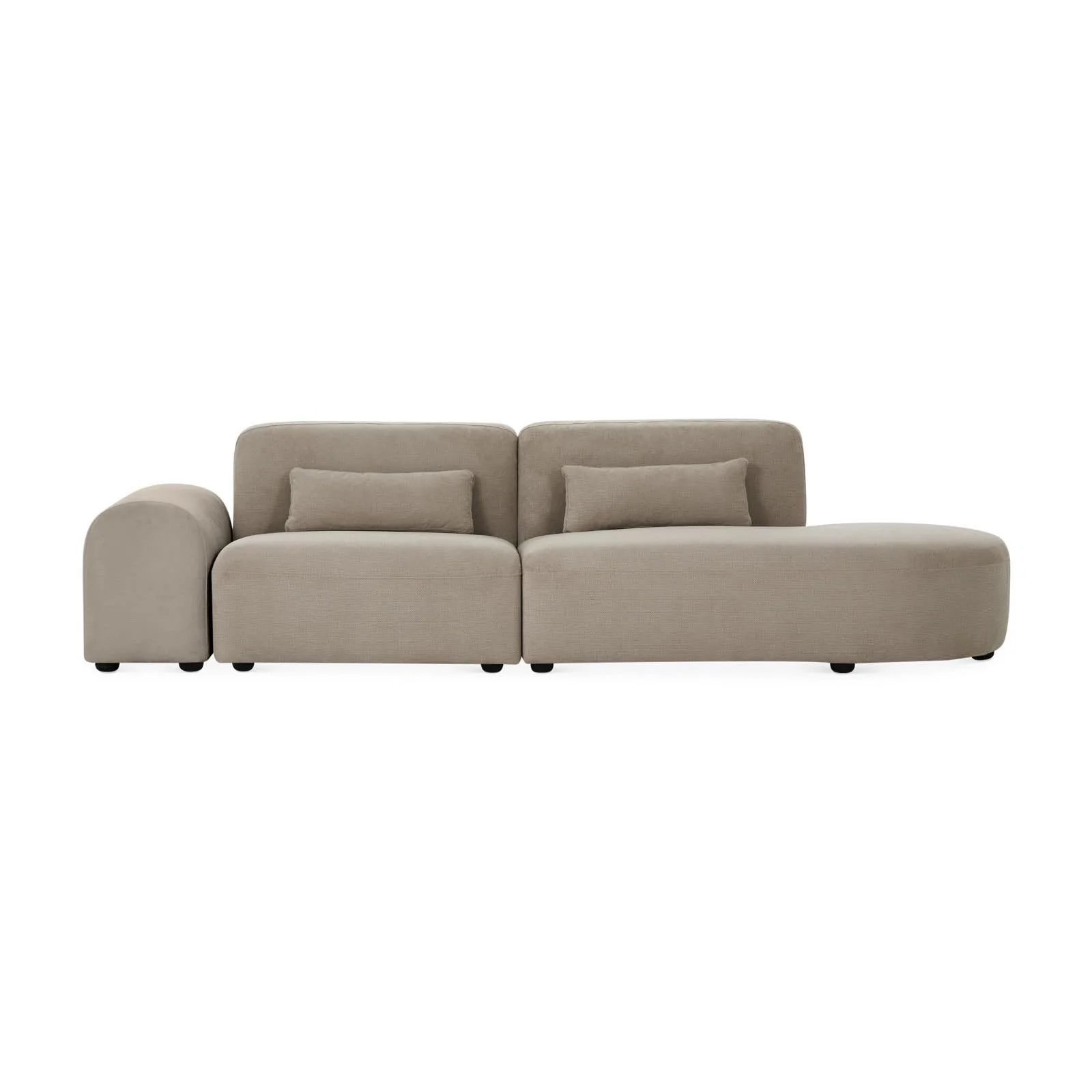 Pretty - Fabric Modular Sofa with Arm - Image 2