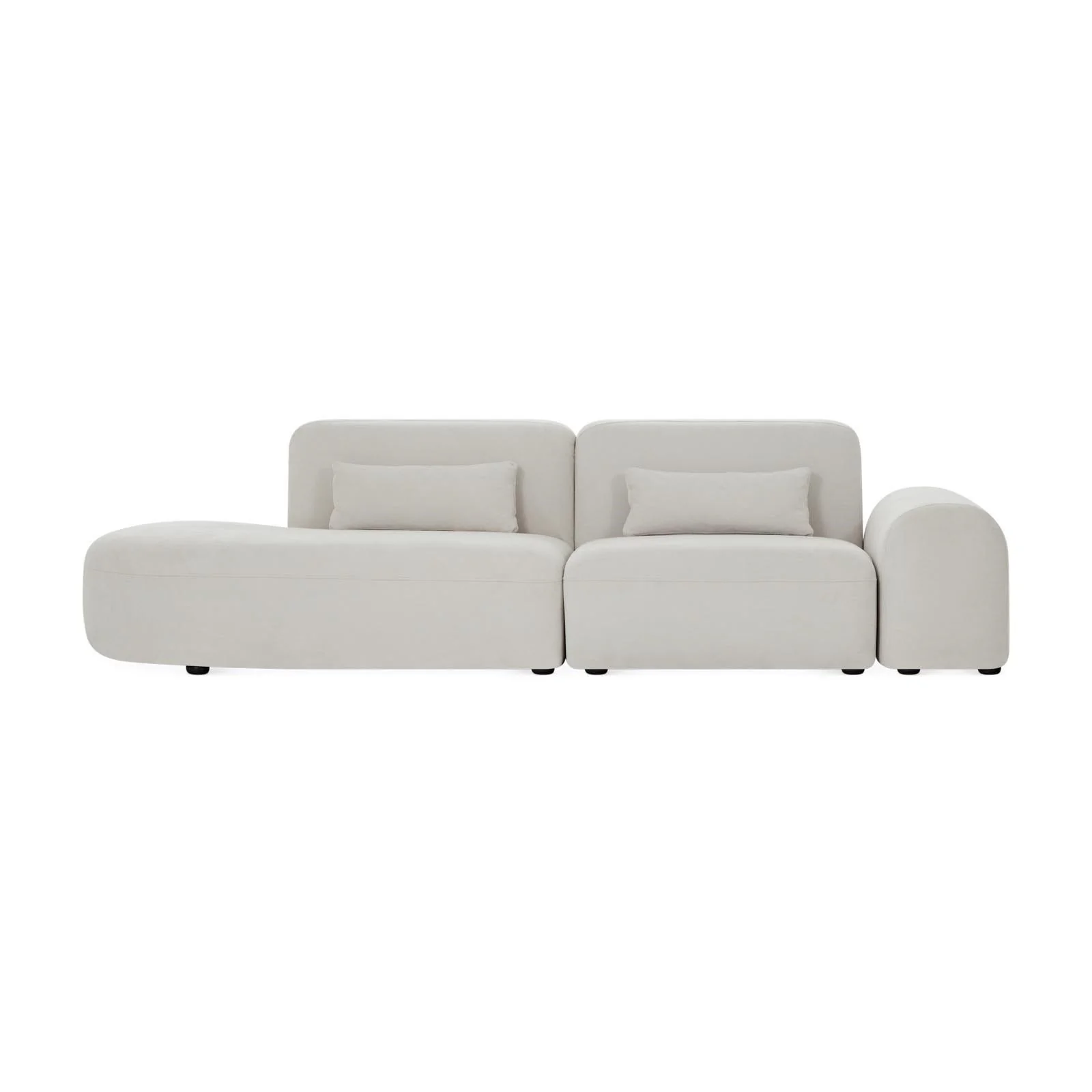 Pretty - Fabric Modular Sofa with Arm - Image 3