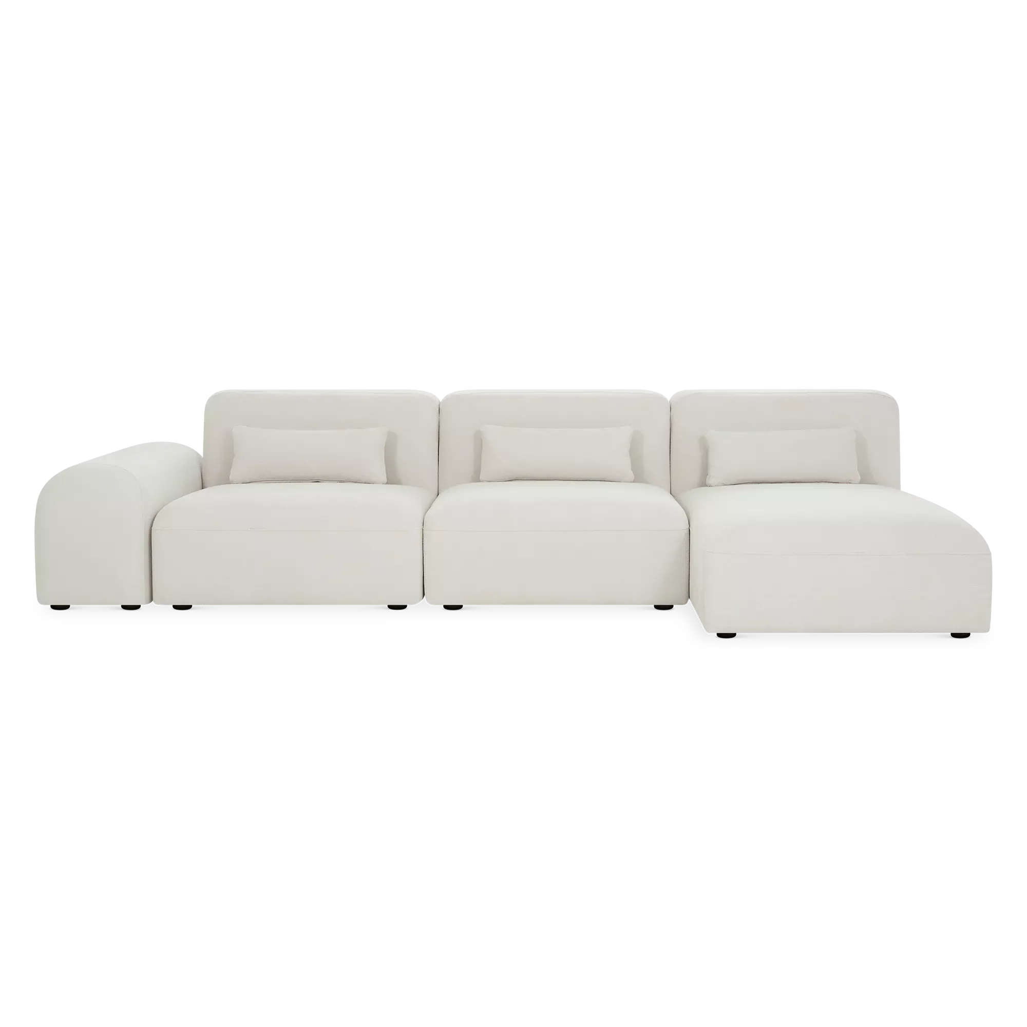 Pretty - Modular Sectional Sofa with lounge chair - Image 2