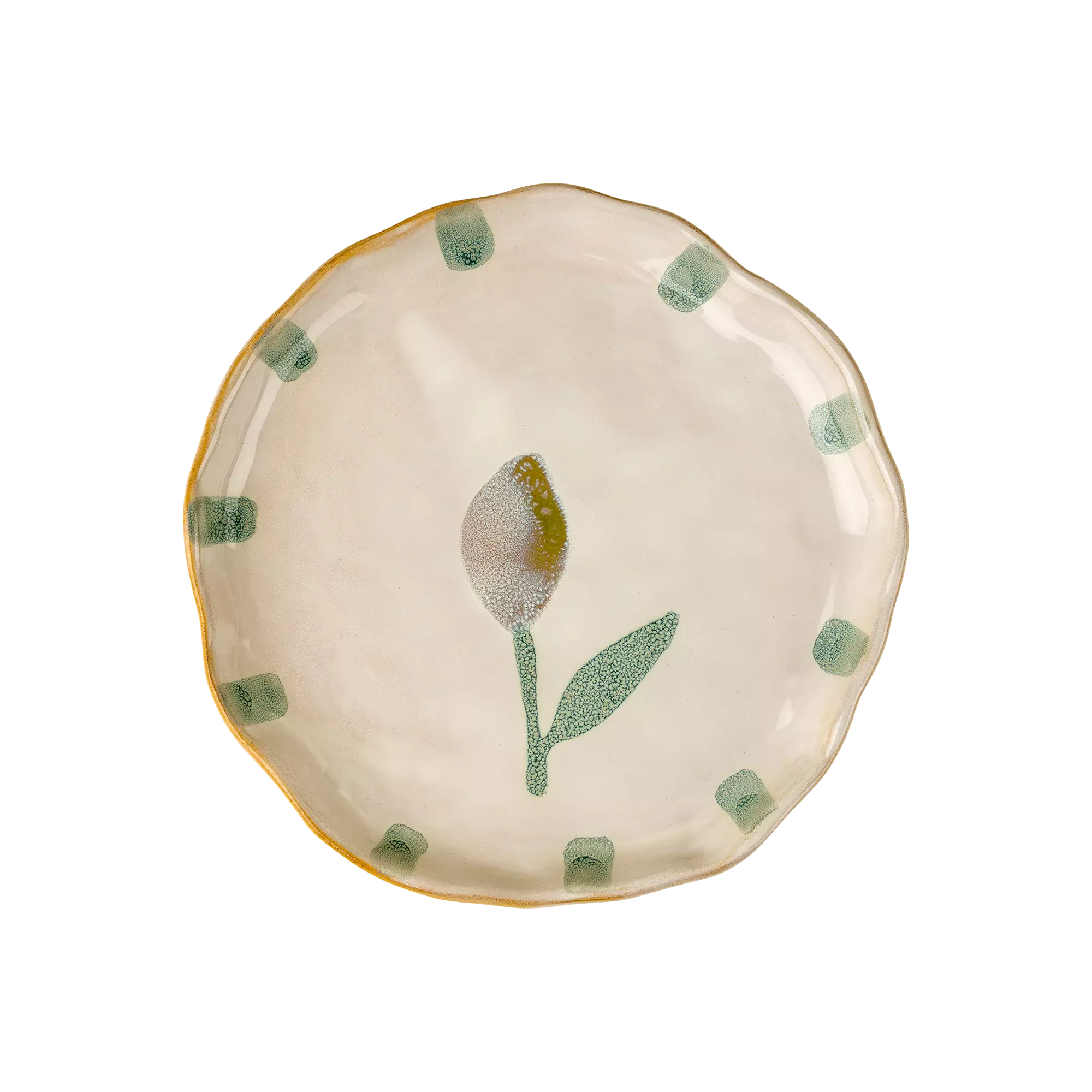 Pétale I - Stoneware Plate