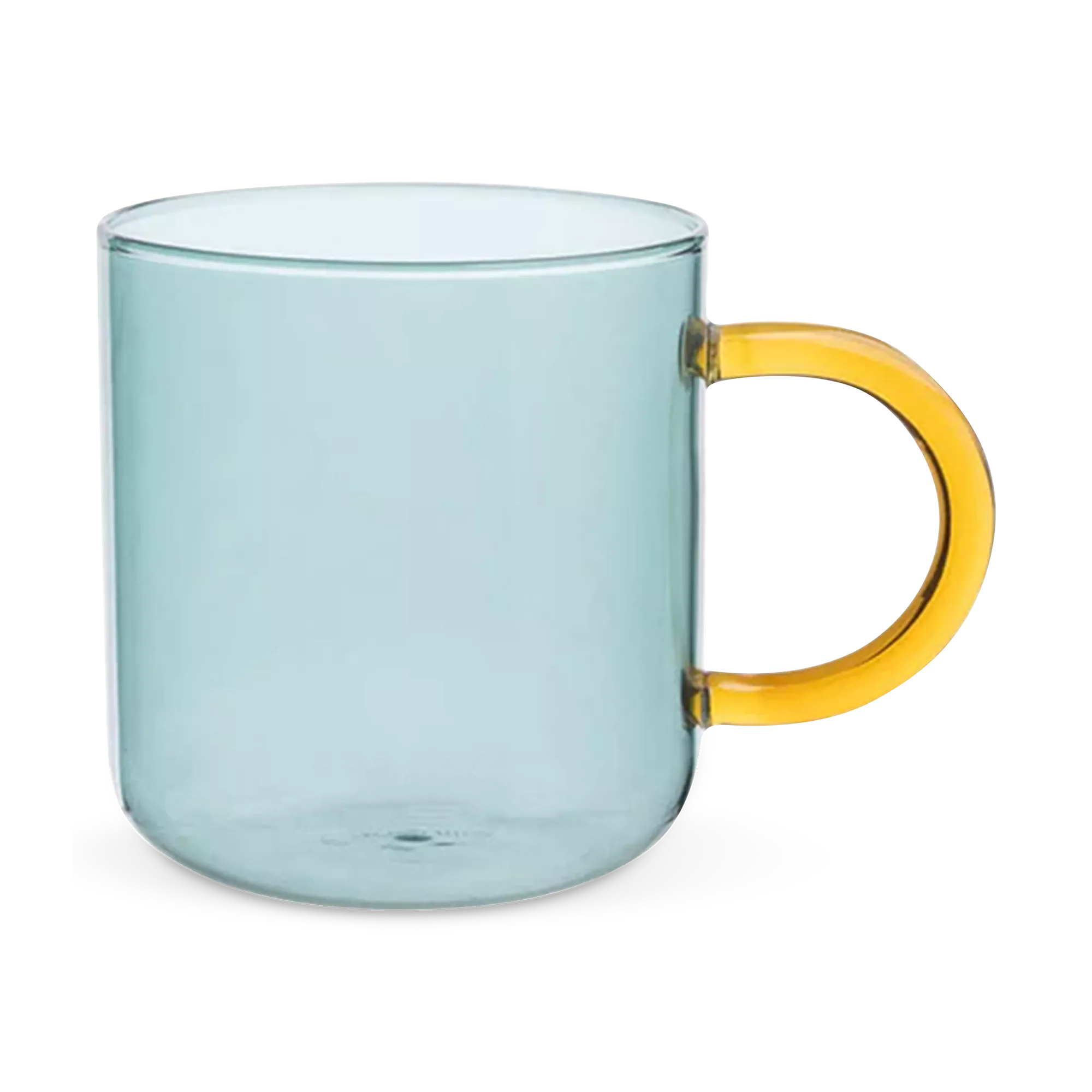 Rainbow - colorful borosilicate glass mug