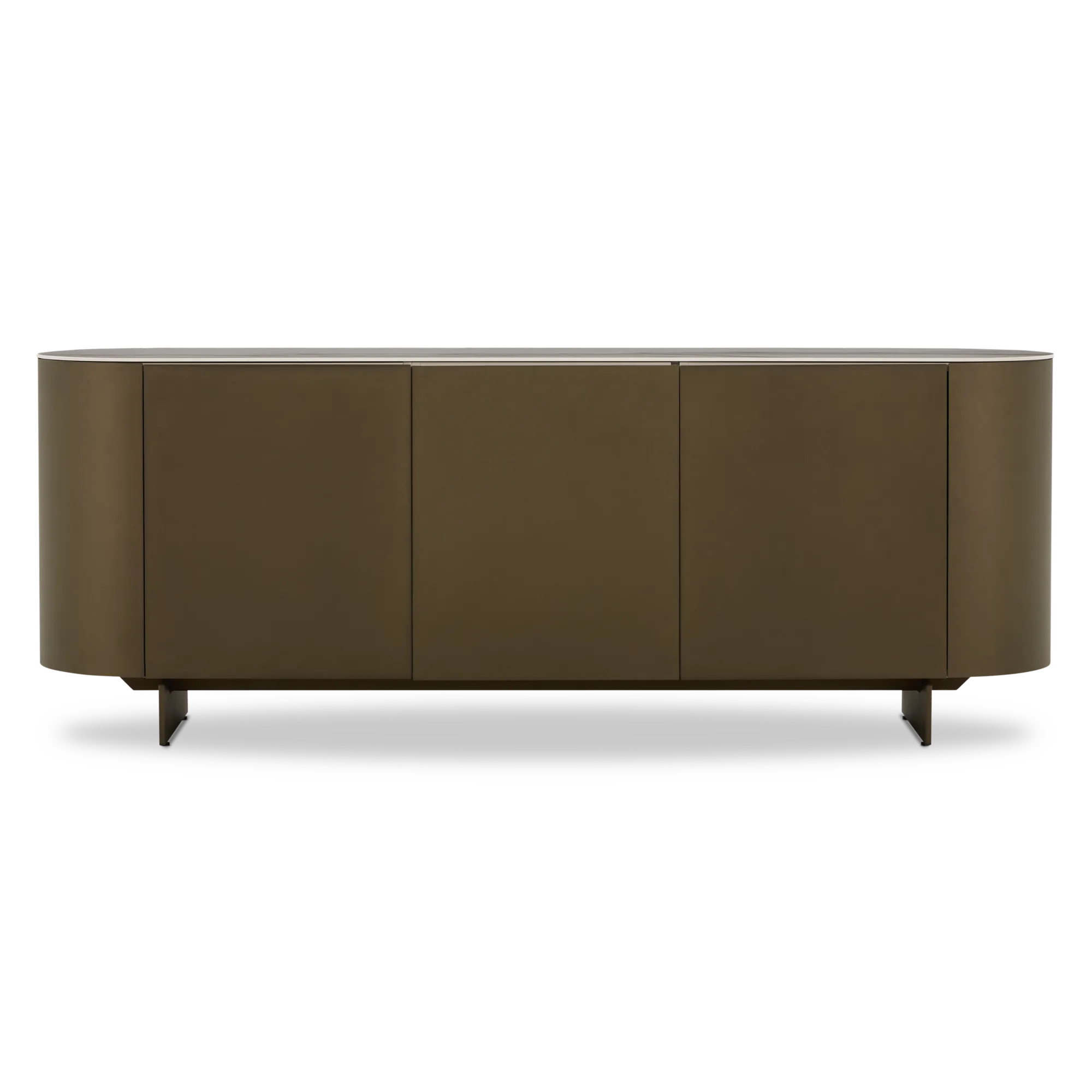 Raundo - Metal Sideboard with Ceramic Top