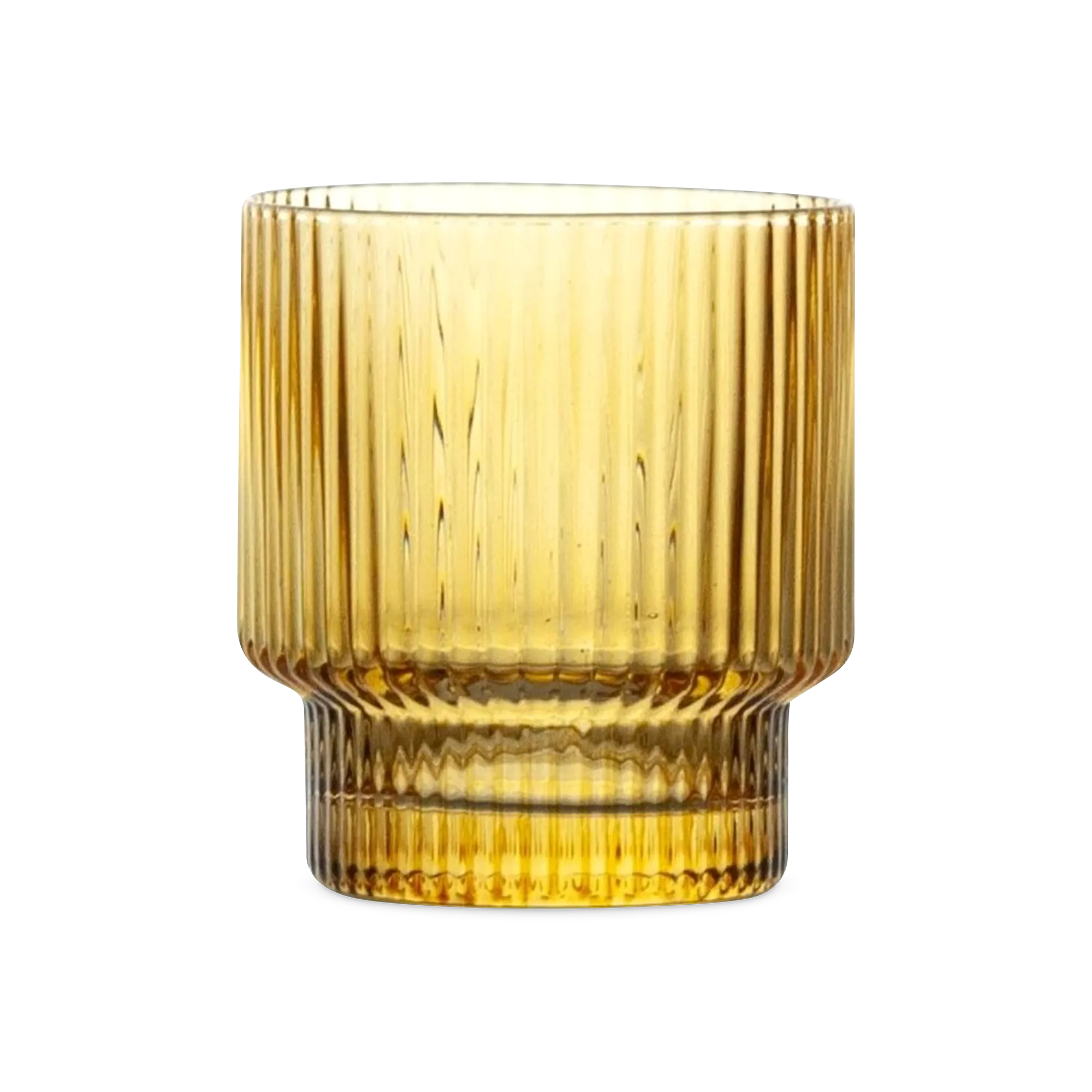 Ribbed - Old Fashion set of 4 glasses
